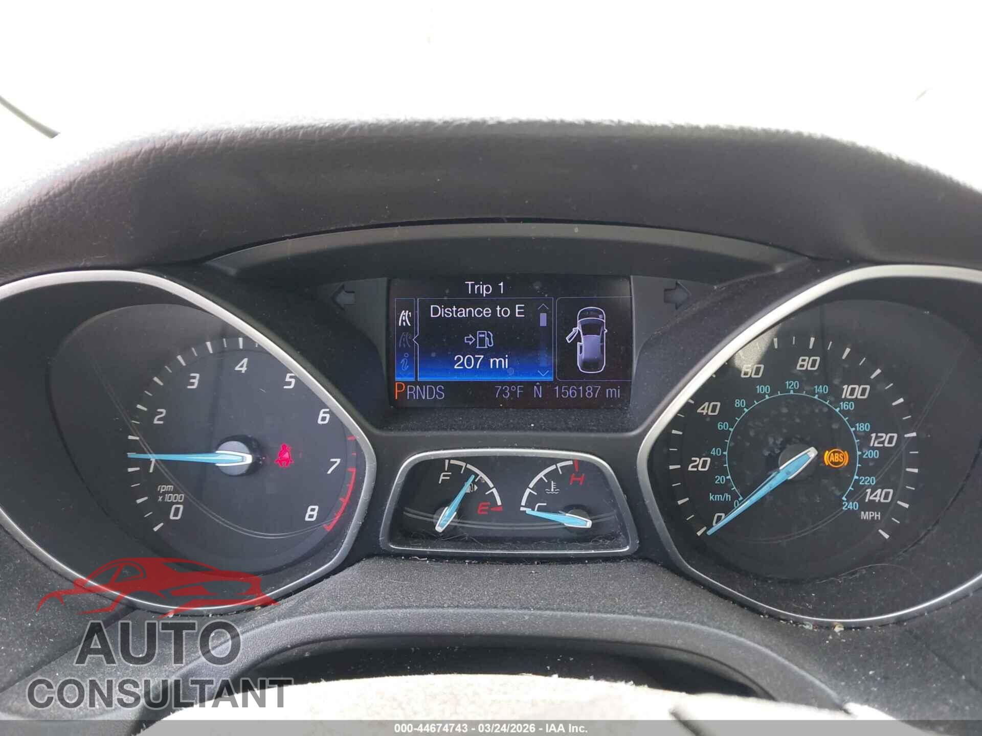 FORD FOCUS 2013 - 1FADP3N2XDL179988
