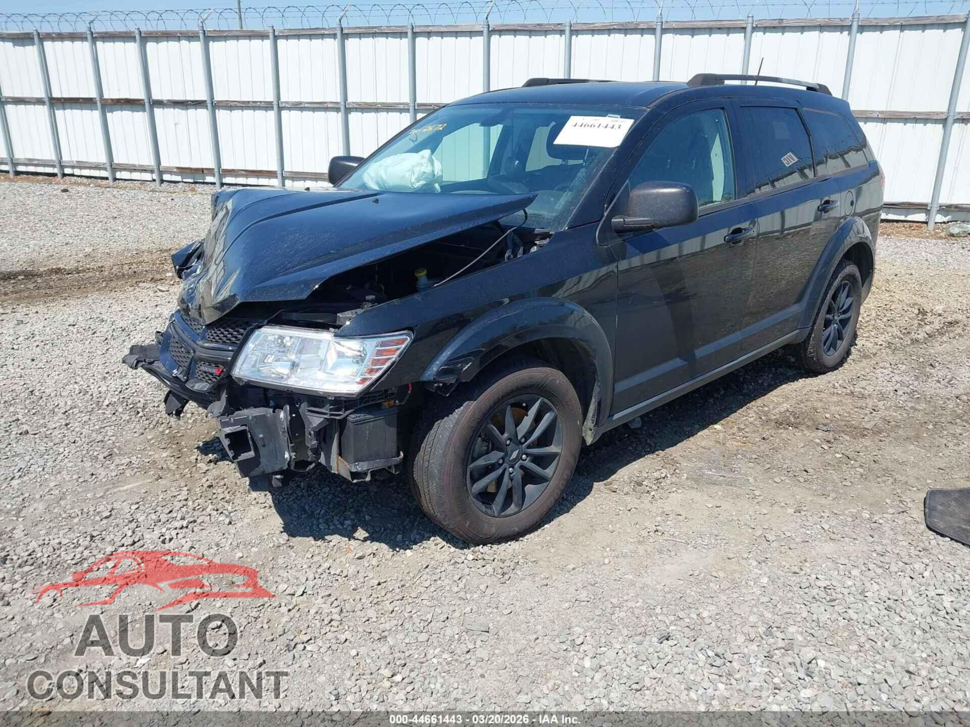 DODGE JOURNEY 2020 - 3C4PDCAB9LT180770