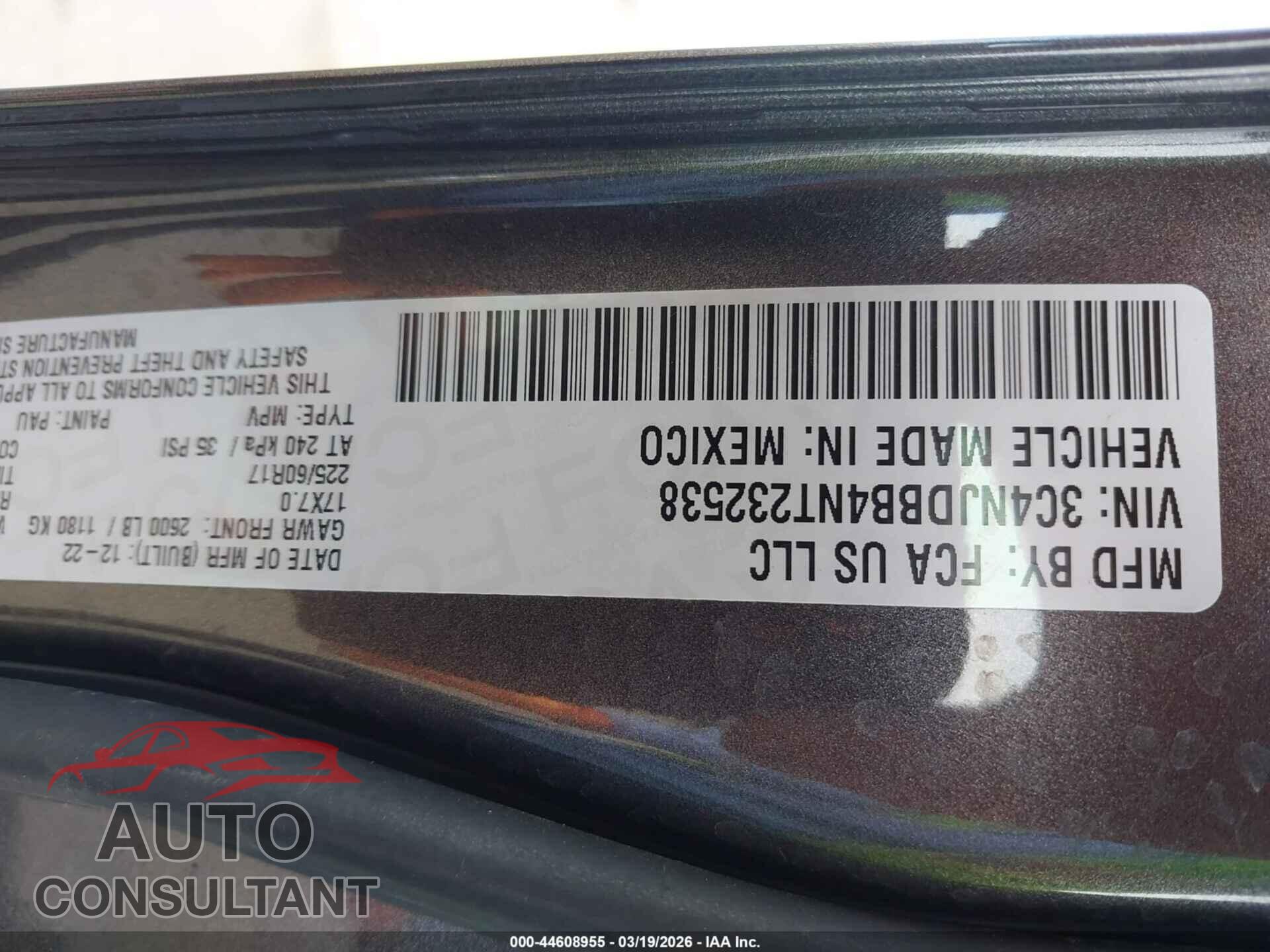 JEEP COMPASS 2022 - 3C4NJDBB4NT232538