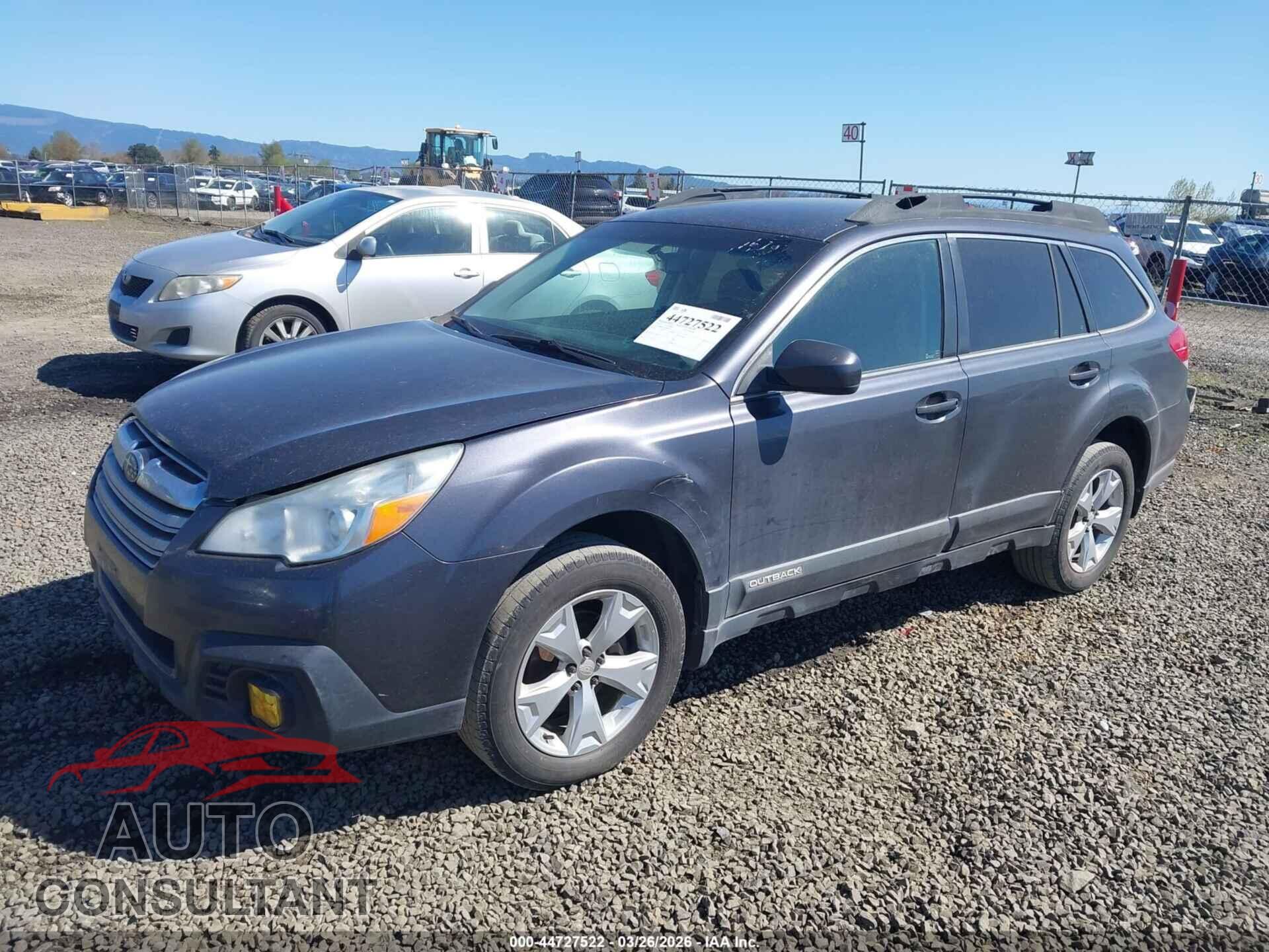 SUBARU OUTBACK 2013 - 4S4BRCCC1D3290657