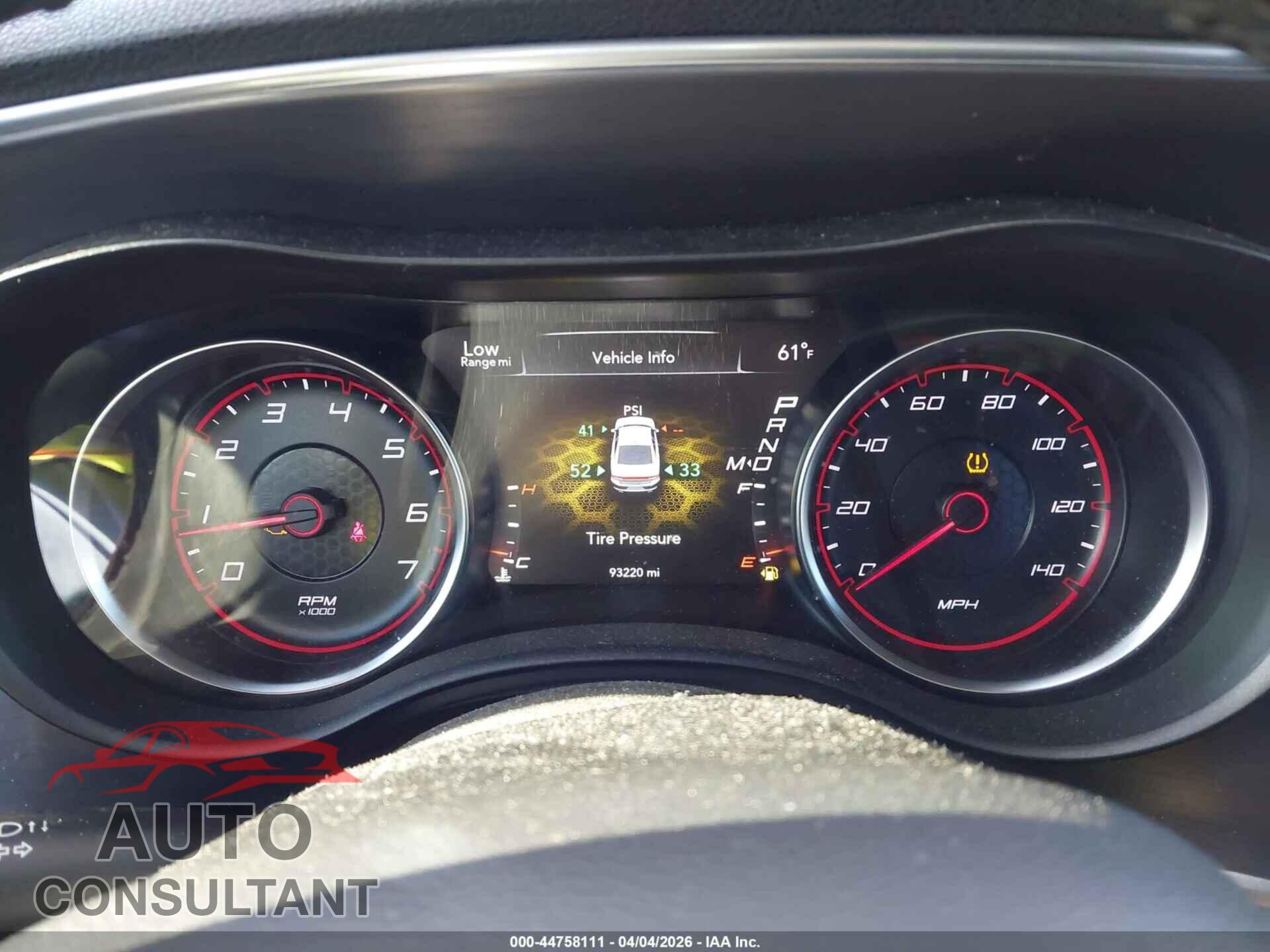 DODGE CHARGER 2017 - 2C3CDXBG9HH537644