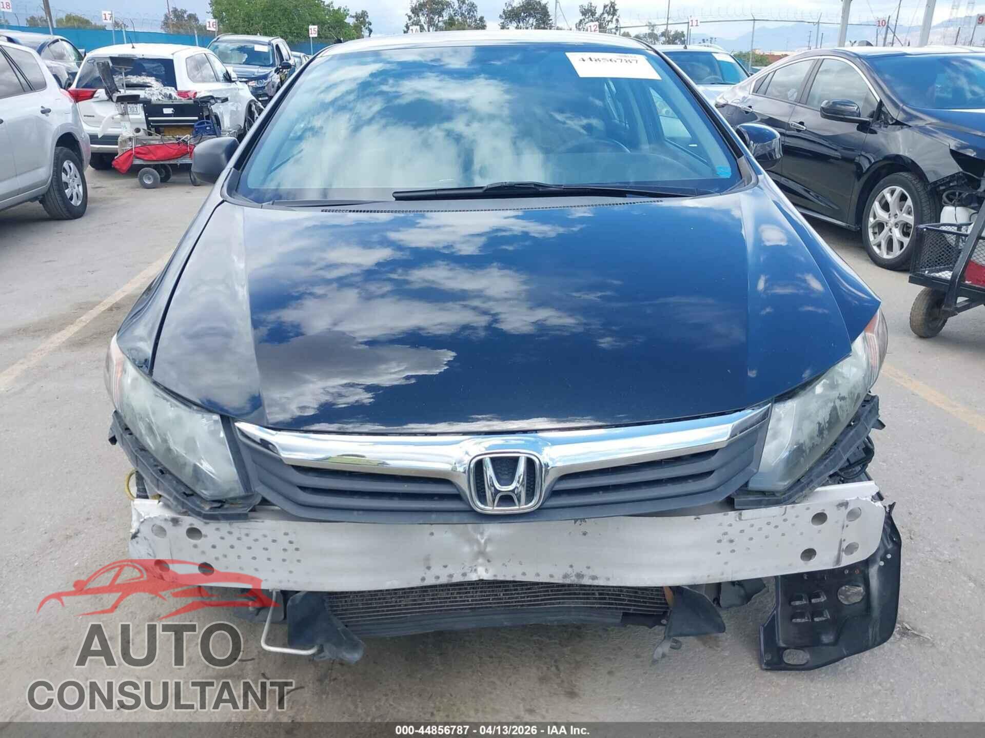 HONDA CIVIC 2012 - 19XFB2F54CE390051
