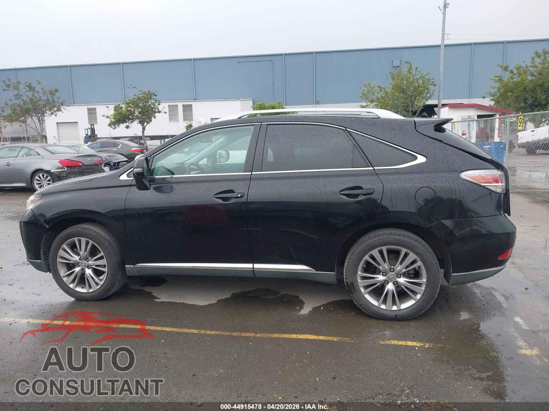 LEXUS RX 350 2013 - 2T2BK1BA8DC171892