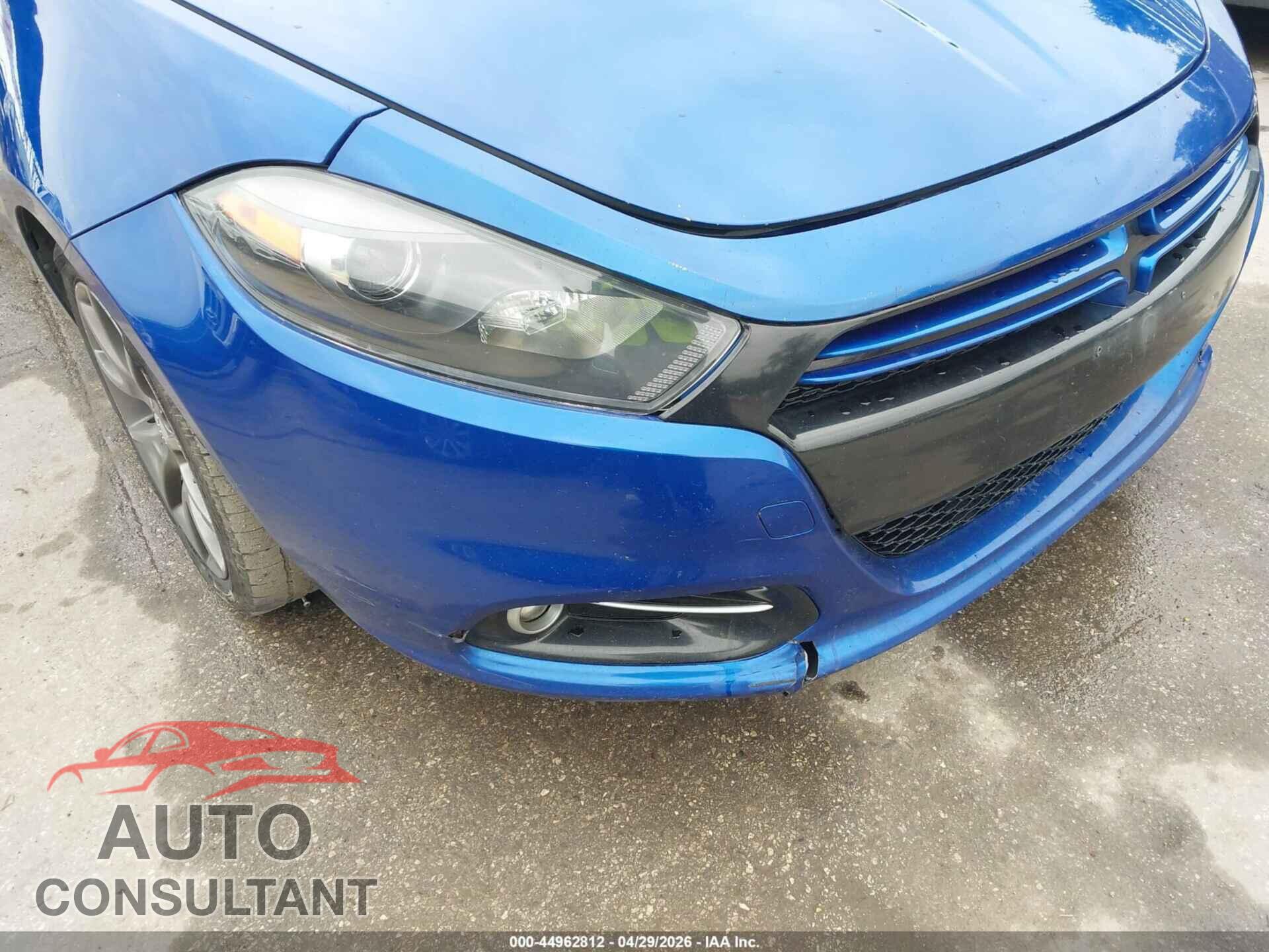 DODGE DART 2013 - 1C3CDFBAXDD295170
