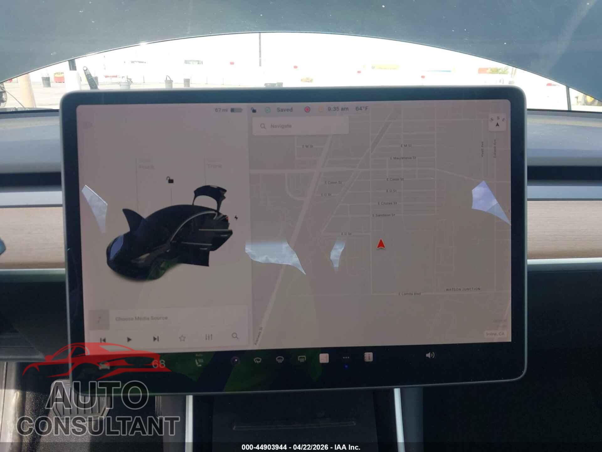 TESLA MODEL 3 2019 - 5YJ3E1EA0KF321496