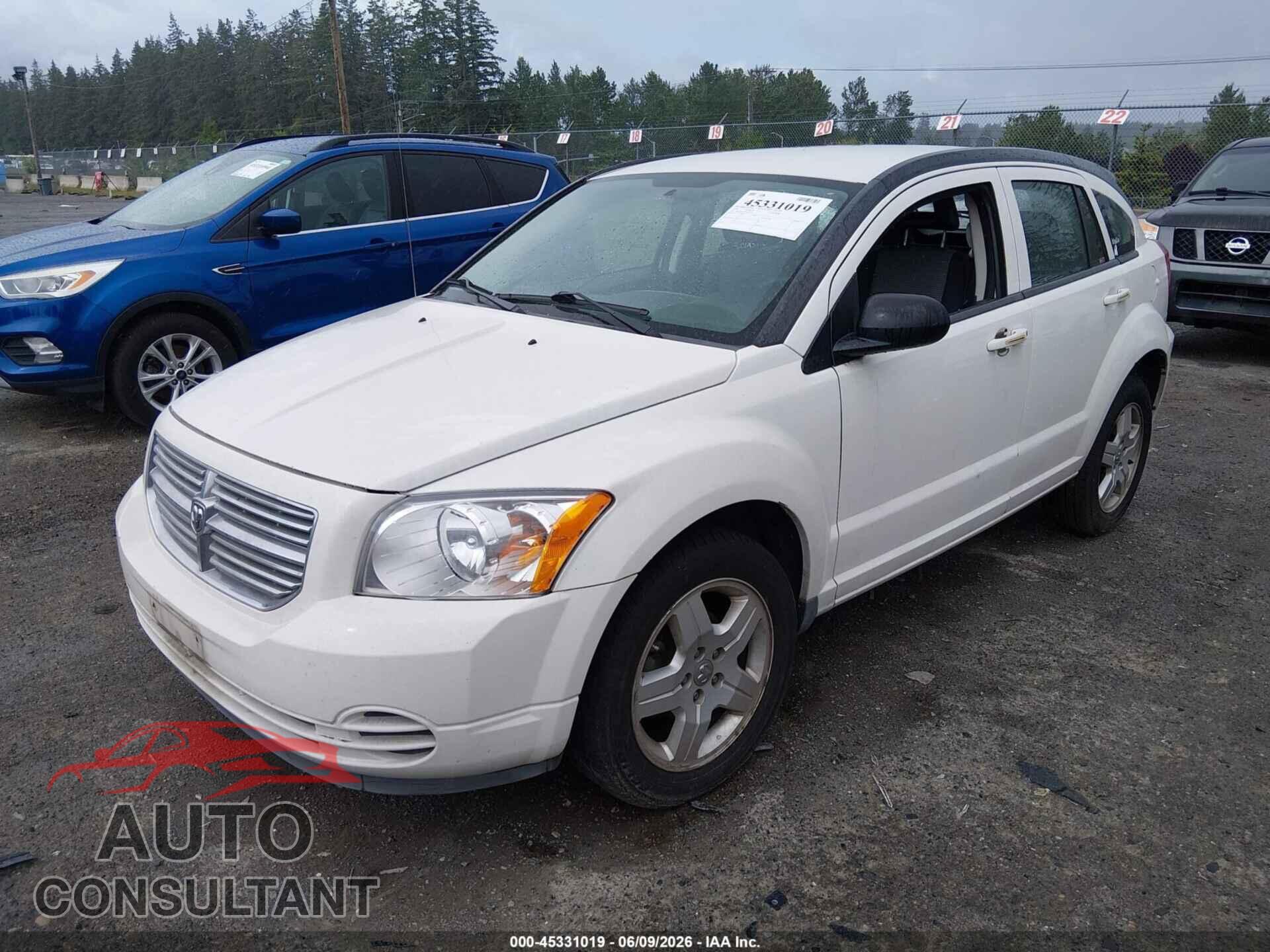 DODGE CALIBER 2009 - 1B3HB48A39D143503