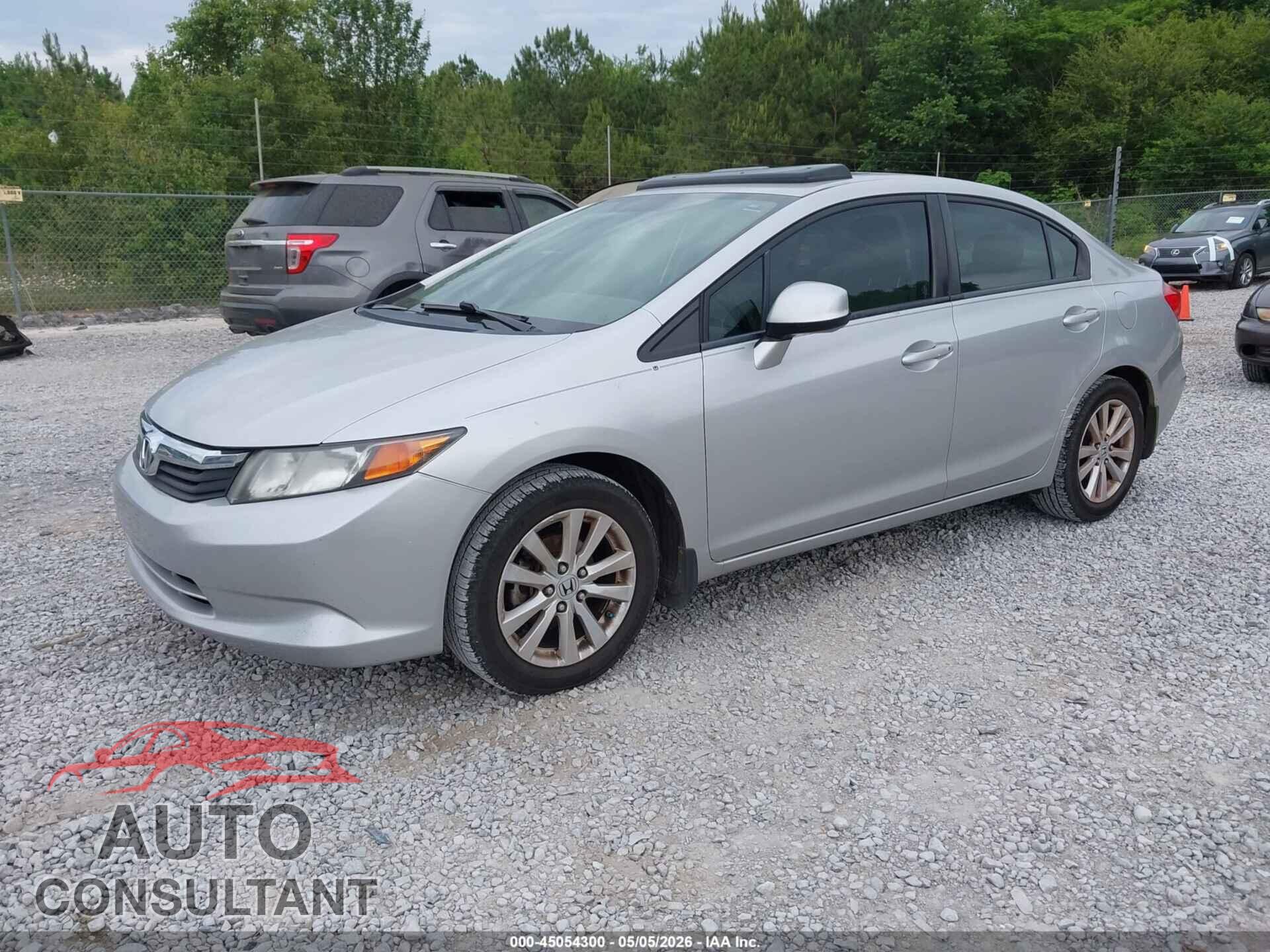 HONDA CIVIC 2012 - JHMFB2F86CS001657