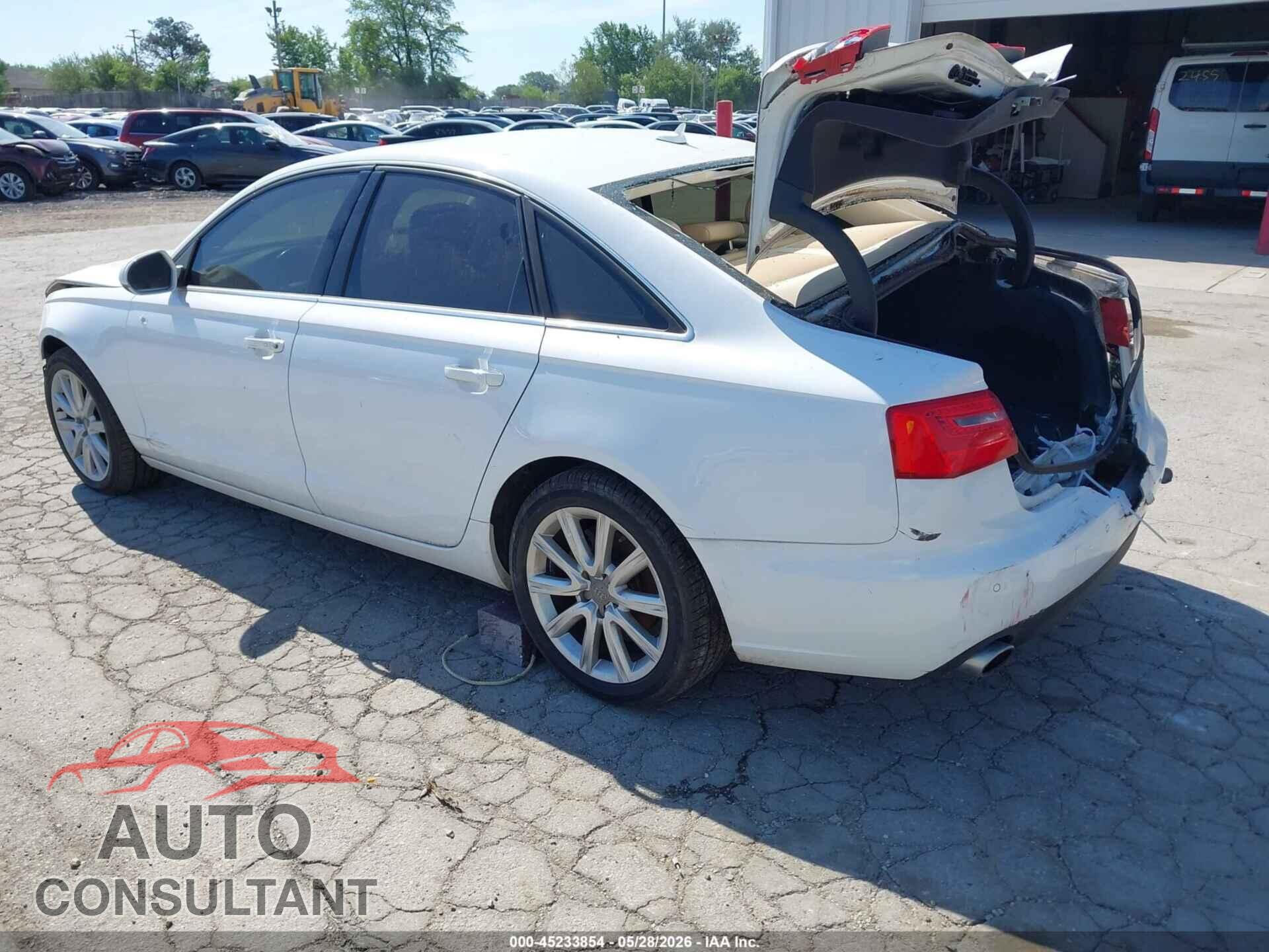 AUDI A6 2013 - WAUGFAFC3DN080680