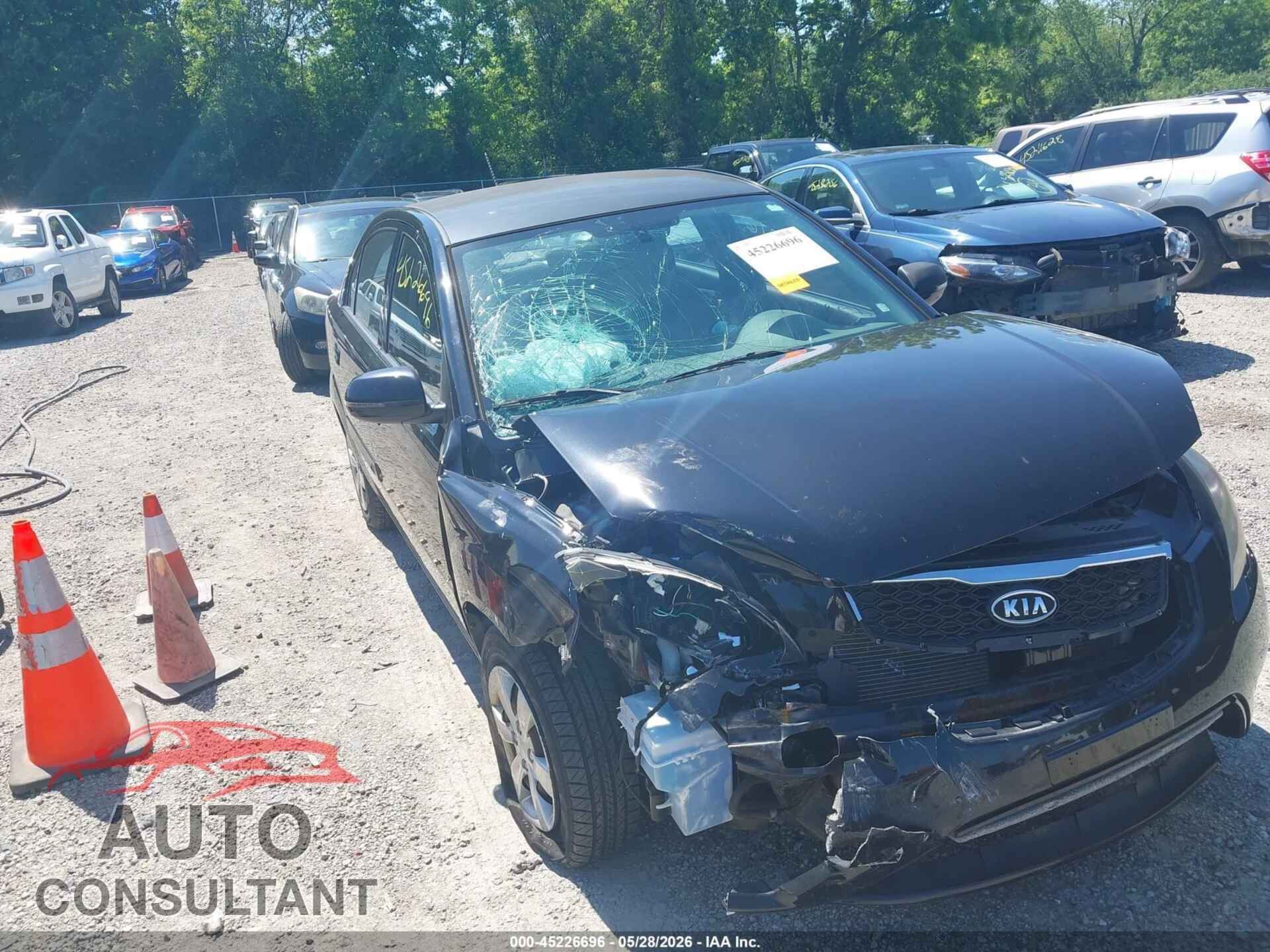 KIA RIO 2011 - KNADH4A37B6868679
