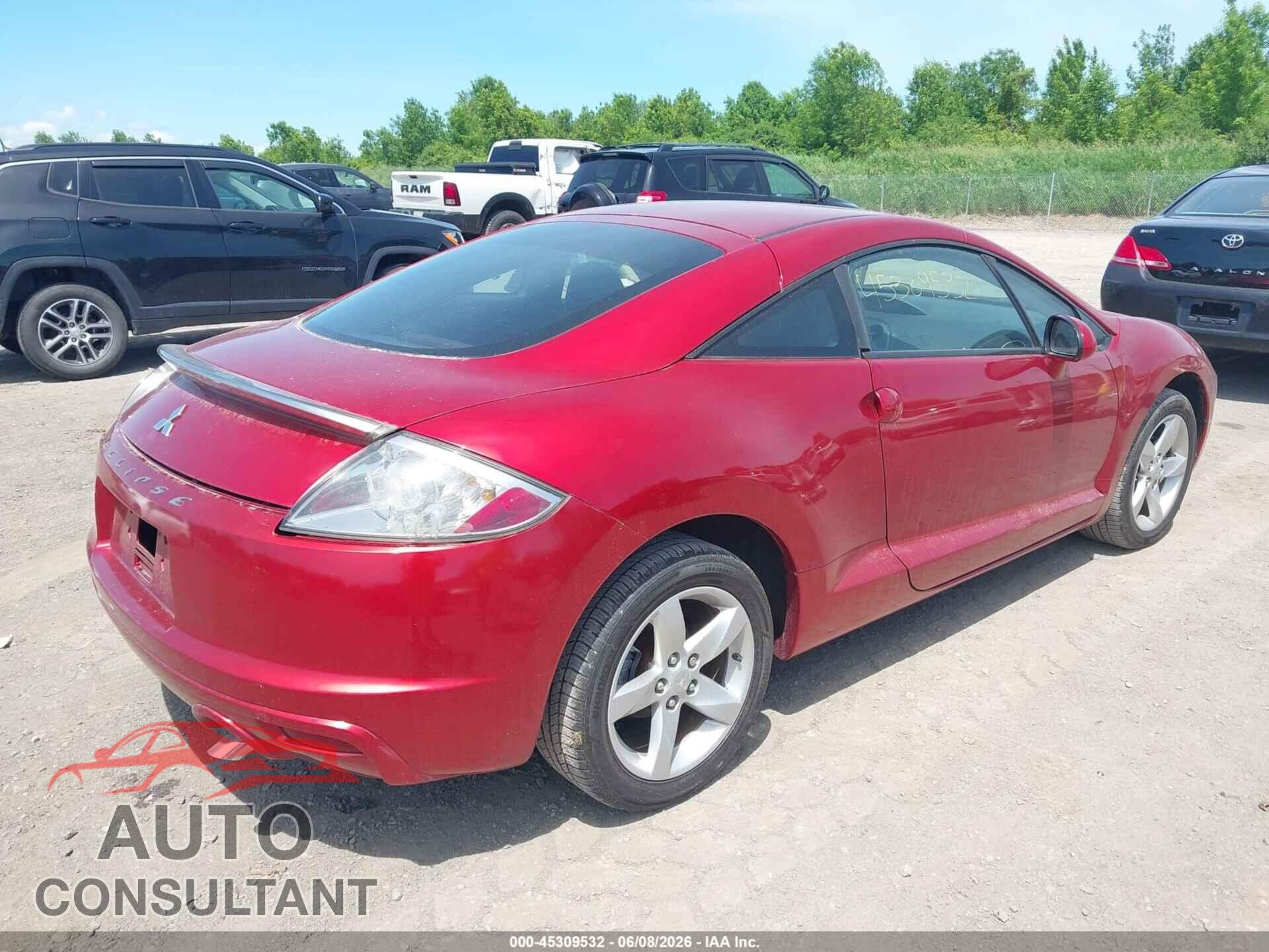 MITSUBISHI ECLIPSE 2009 - 4A3AK24F59E021853