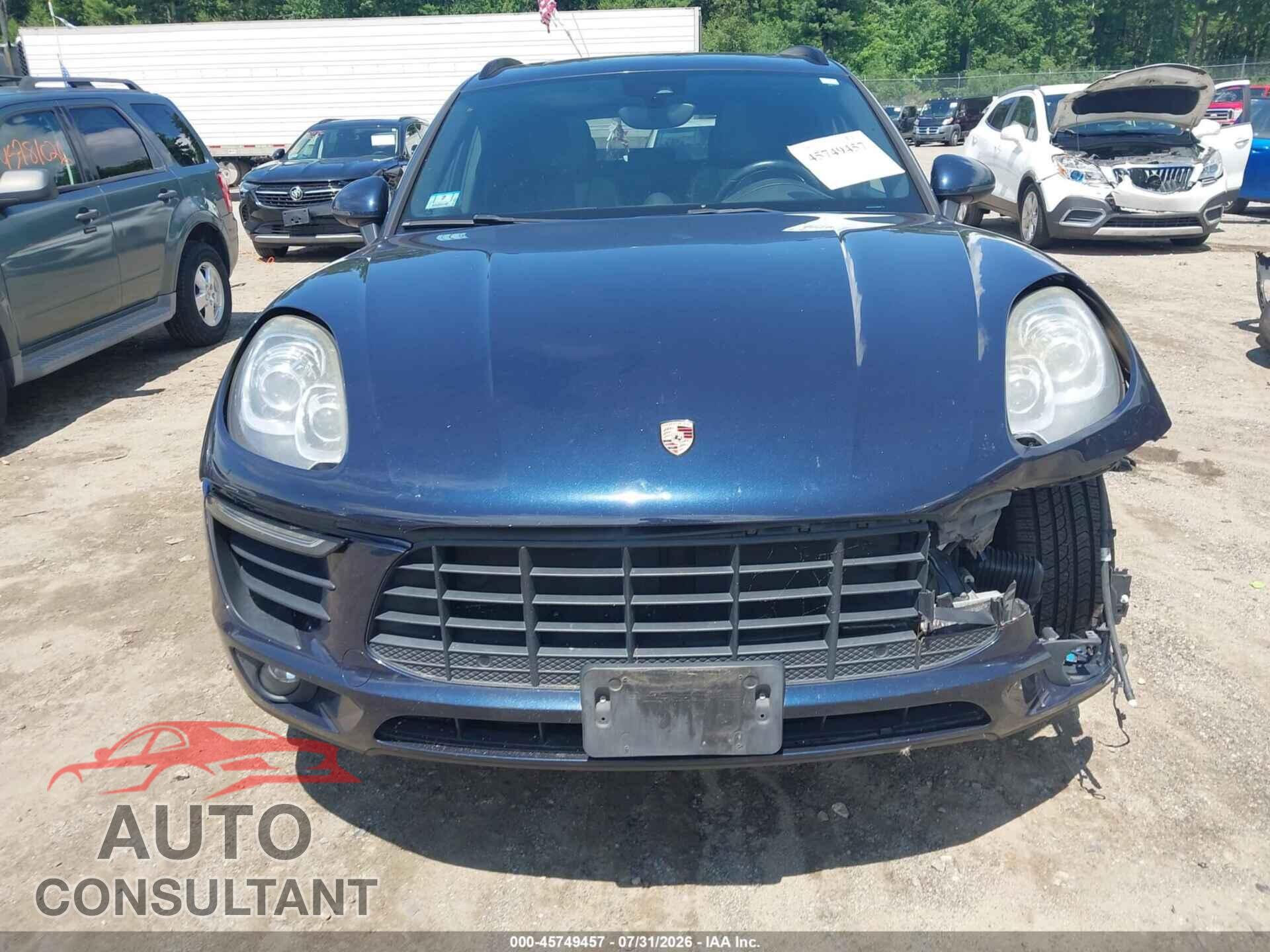 PORSCHE MACAN 2017 - WP1AA2A51HLB06134