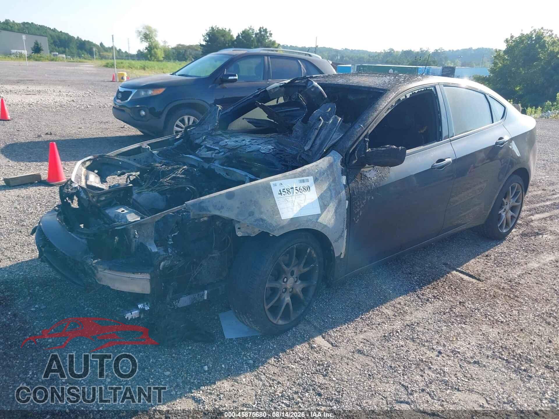 DODGE DART 2015 - 1C3CDFBB3FD141721