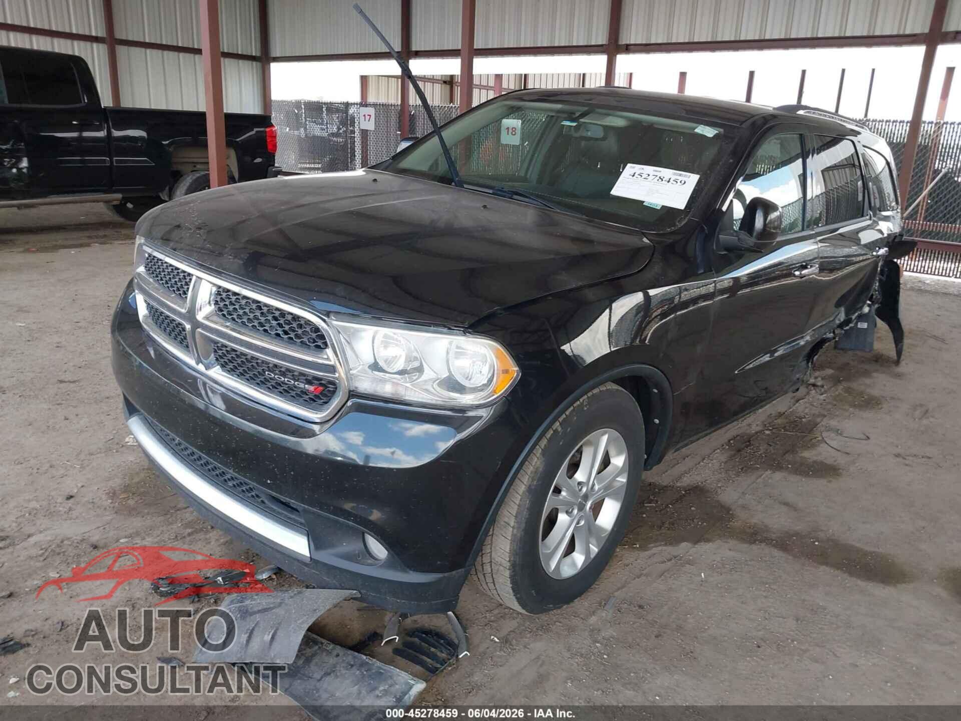 DODGE DURANGO 2013 - 1C4RDJDGXDC657482