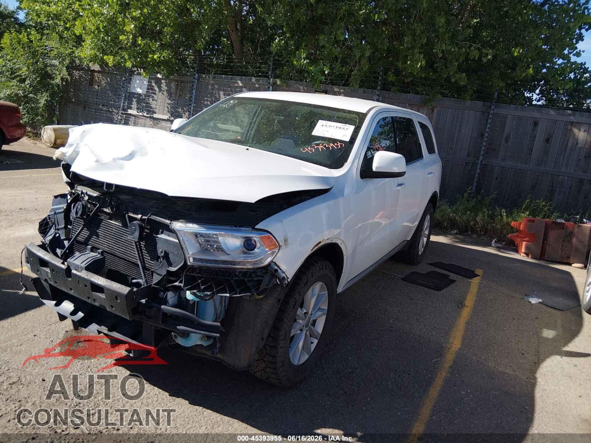 DODGE DURANGO 2015 - 1C4RDJAG6FC796175