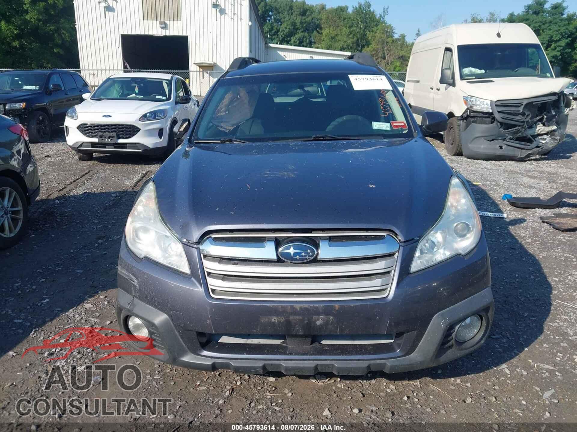 SUBARU OUTBACK 2014 - 4S4BRBCC1E3328111