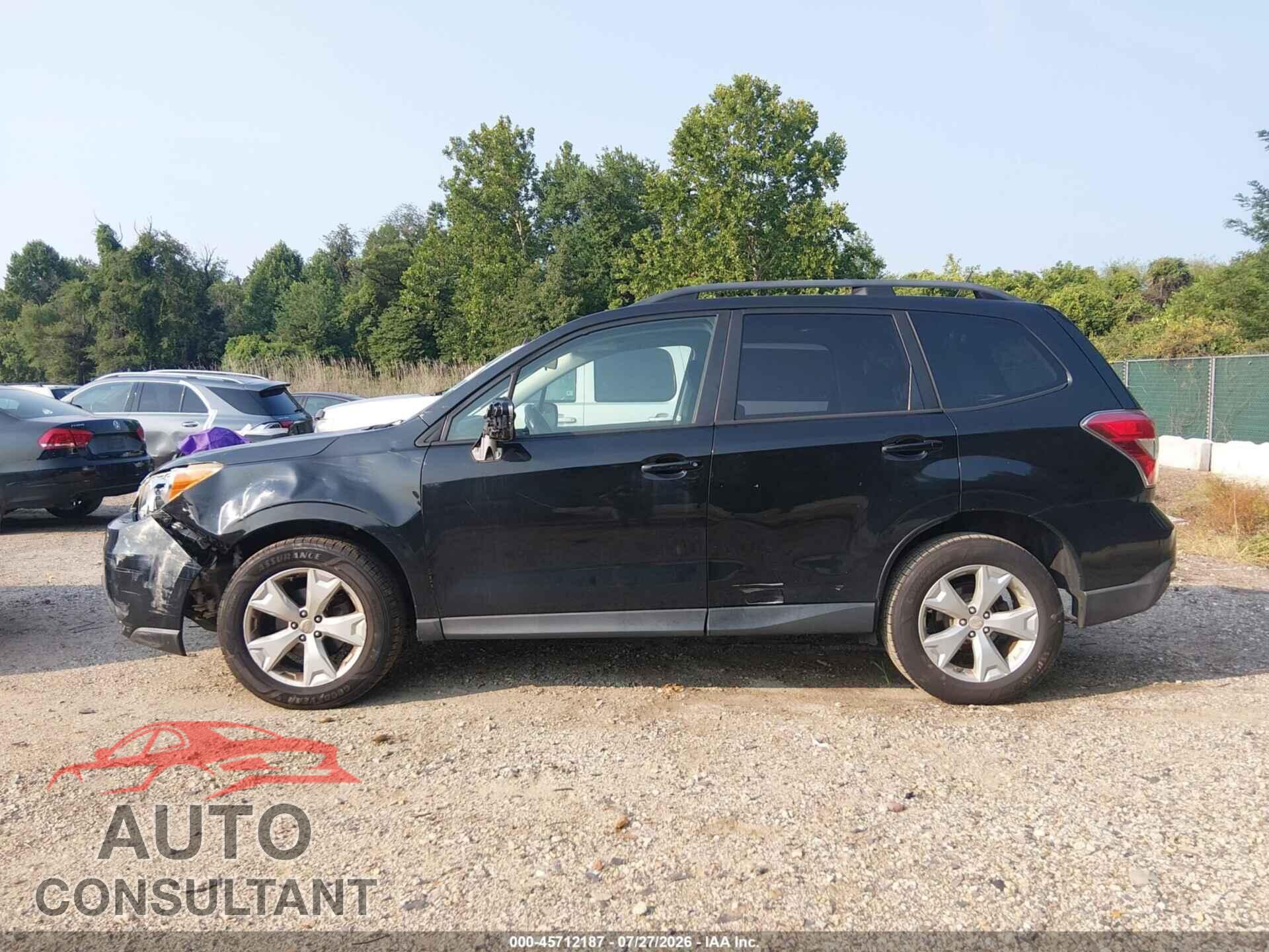 SUBARU FORESTER 2014 - JF2SJAEC7EH464444