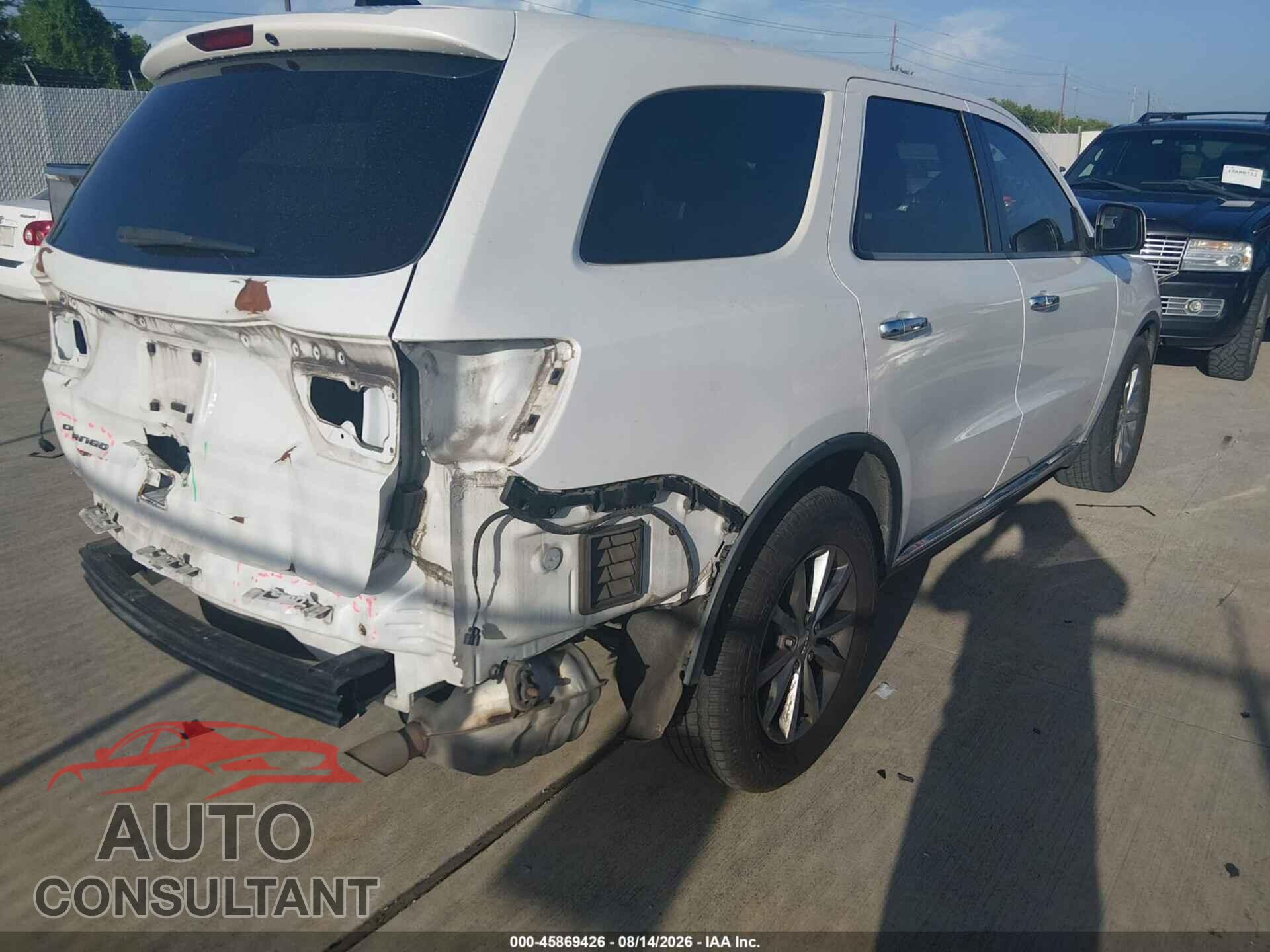 DODGE DURANGO 2017 - 1C4RDHAG2HC950652