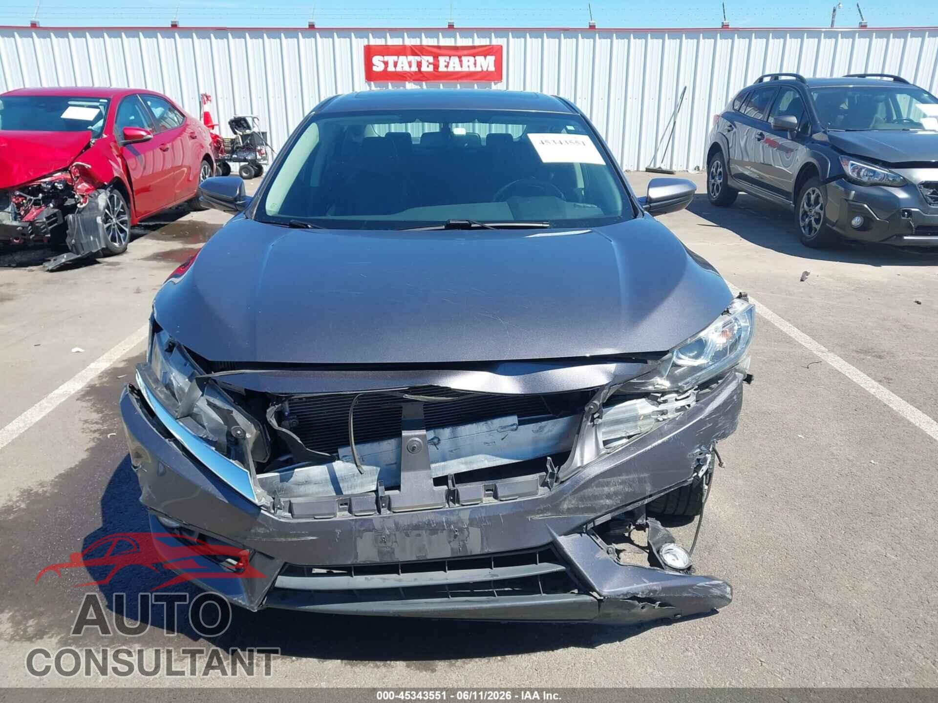 HONDA CIVIC 2017 - 2HGFC1F73HH659727