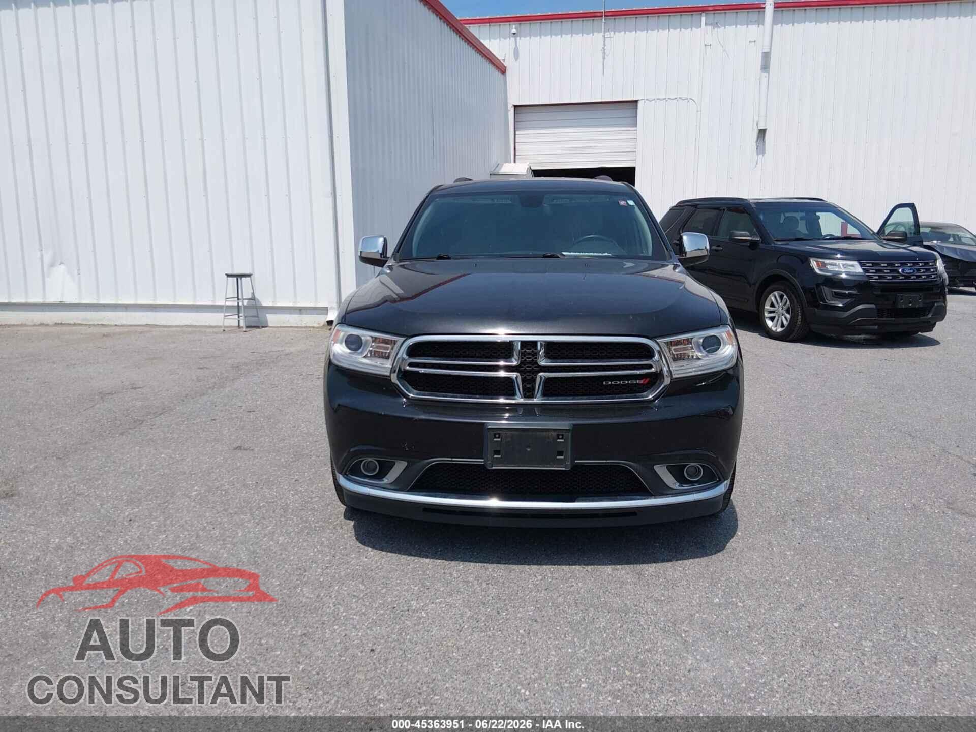 DODGE DURANGO 2015 - 1C4RDJAGXFC810319