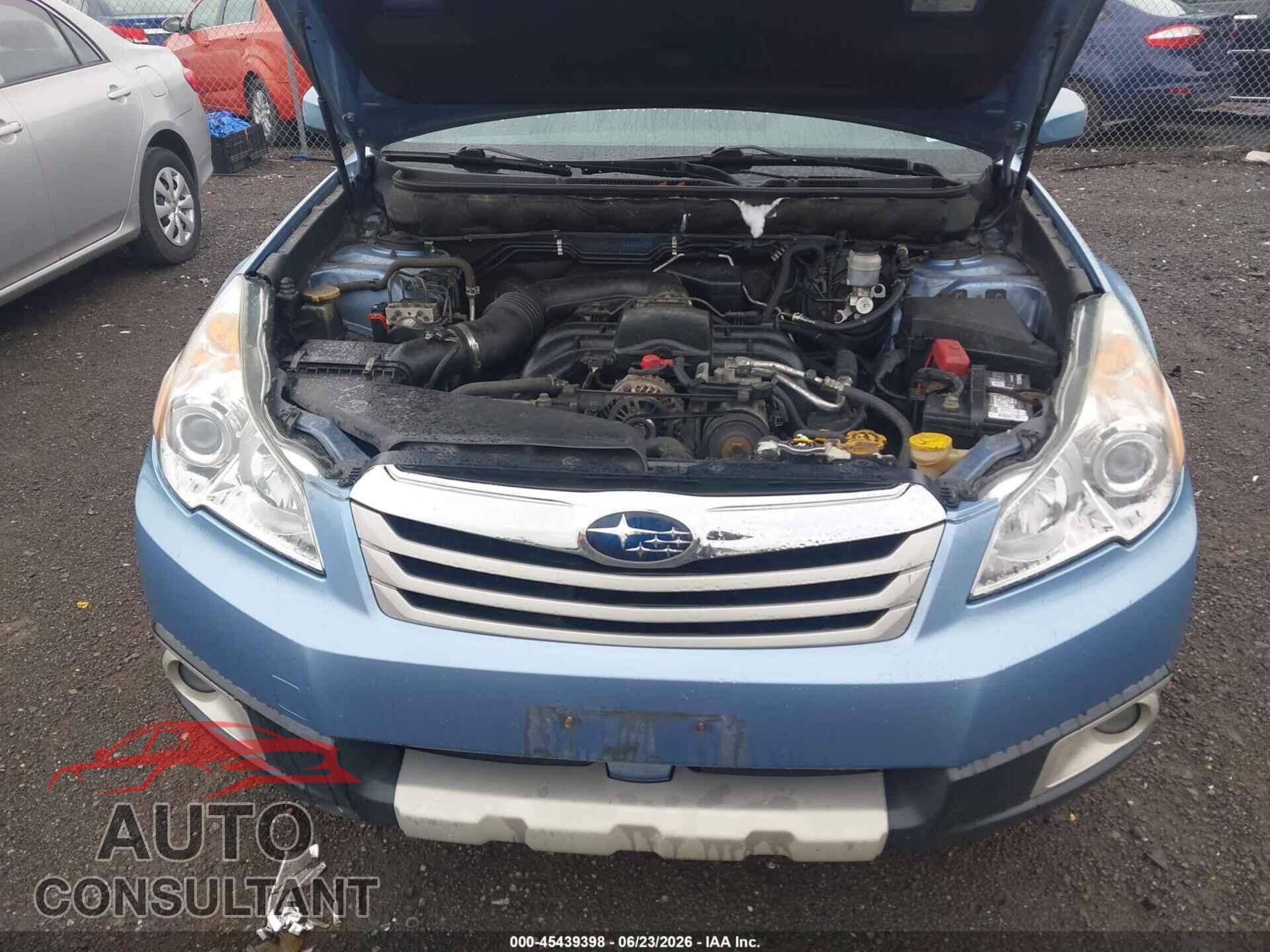 SUBARU OUTBACK 2010 - 4S4BRELC8A2362693