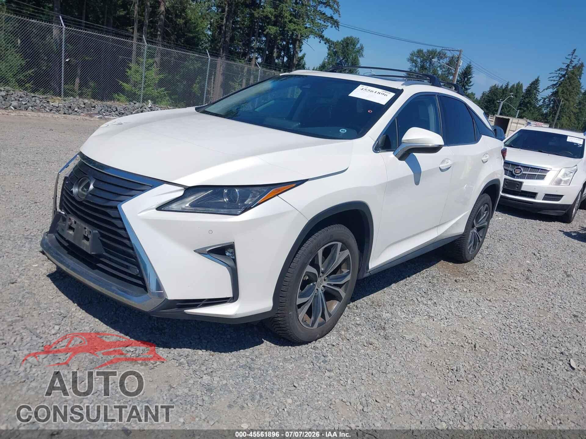 LEXUS RX 350 2016 - JTJBZMCA0G2004278
