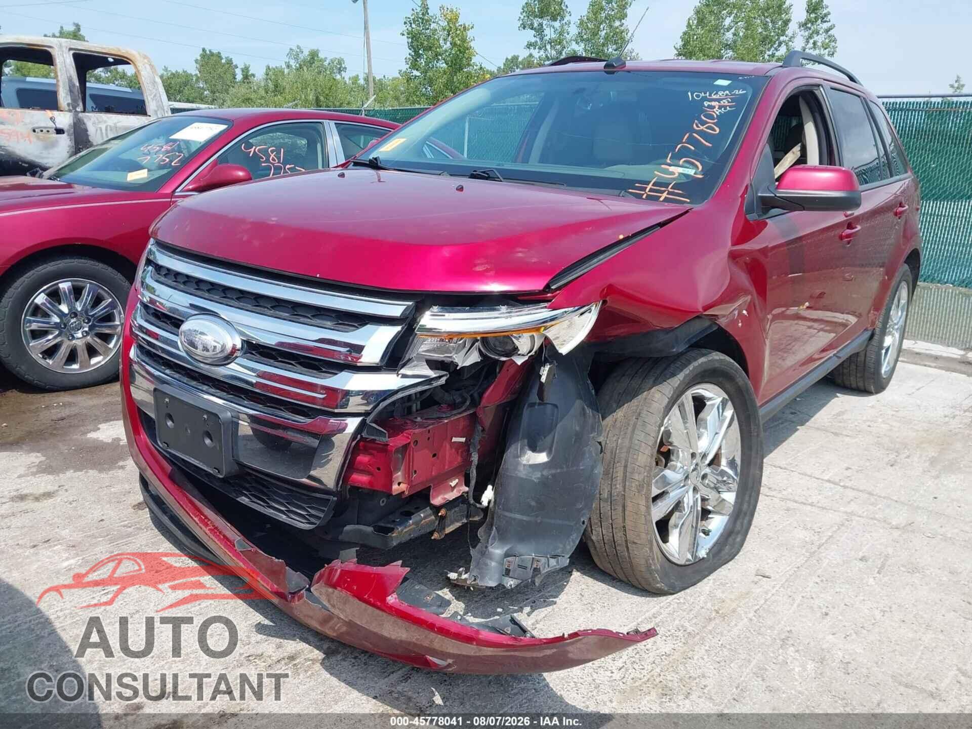 FORD EDGE 2013 - 2FMDK4JC8DBA01151