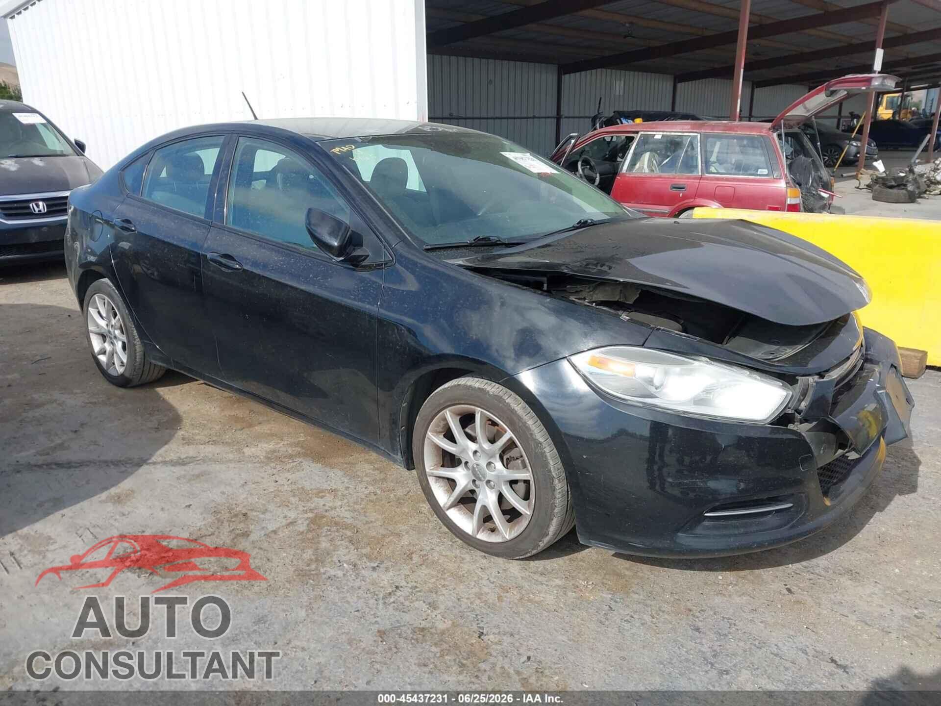 DODGE DART 2013 - 1C3CDFBA6DD209787