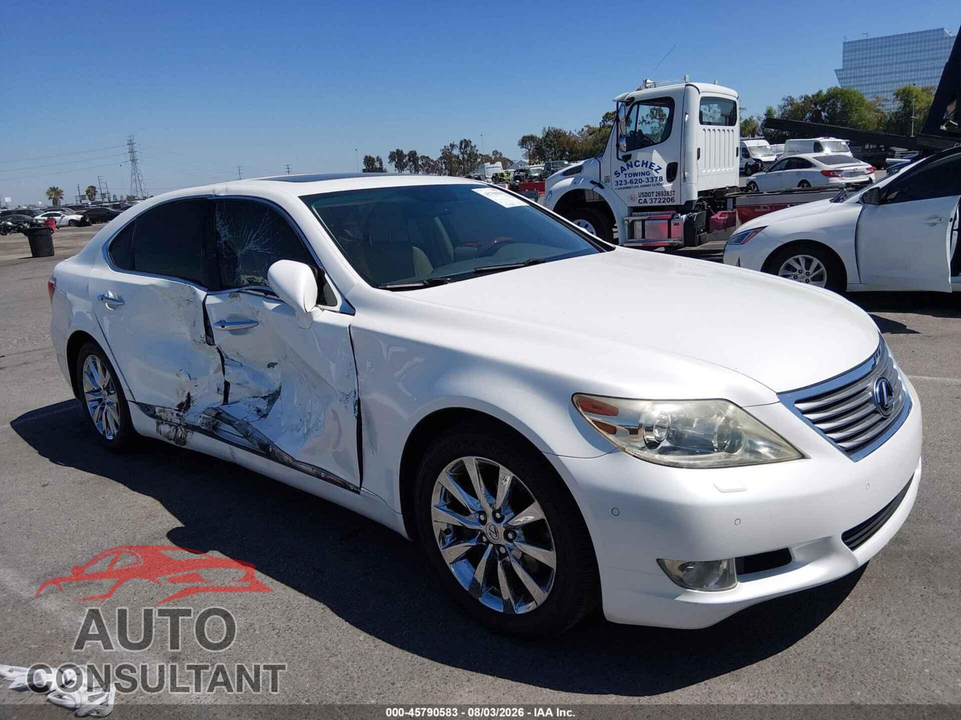LEXUS LS 460 2010 - JTHBL5EF7A5101355