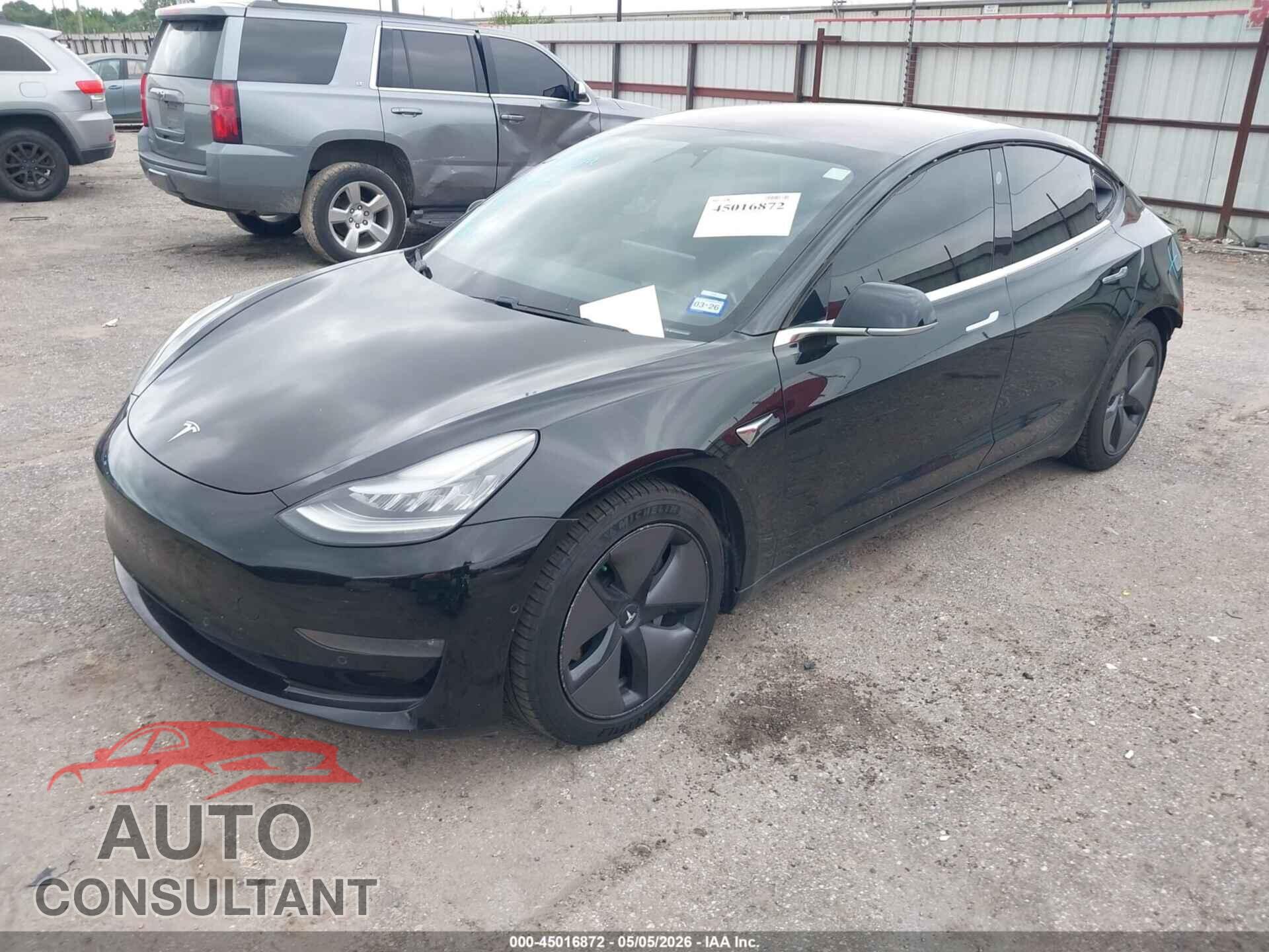 TESLA MODEL 3 2019 - 5YJ3E1EA1KF304383