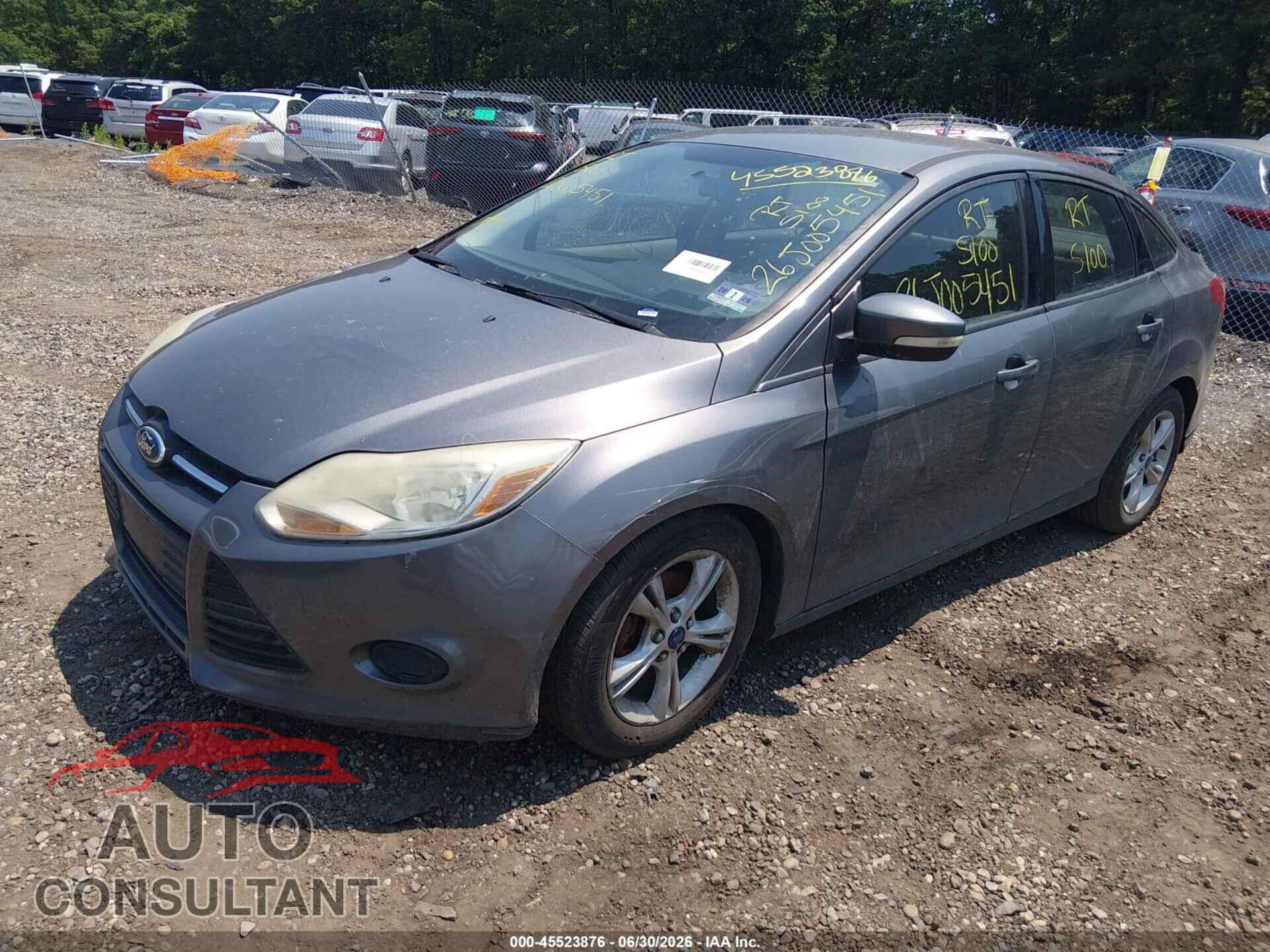 FORD FOCUS 2014 - 1FADP3F28EL409365