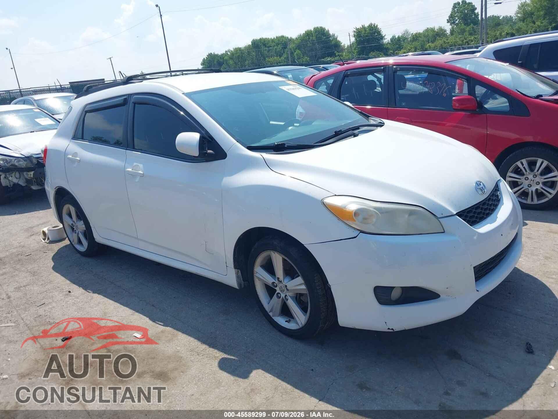 TOYOTA MATRIX 2010 - 2T1LE4EEXAC016255