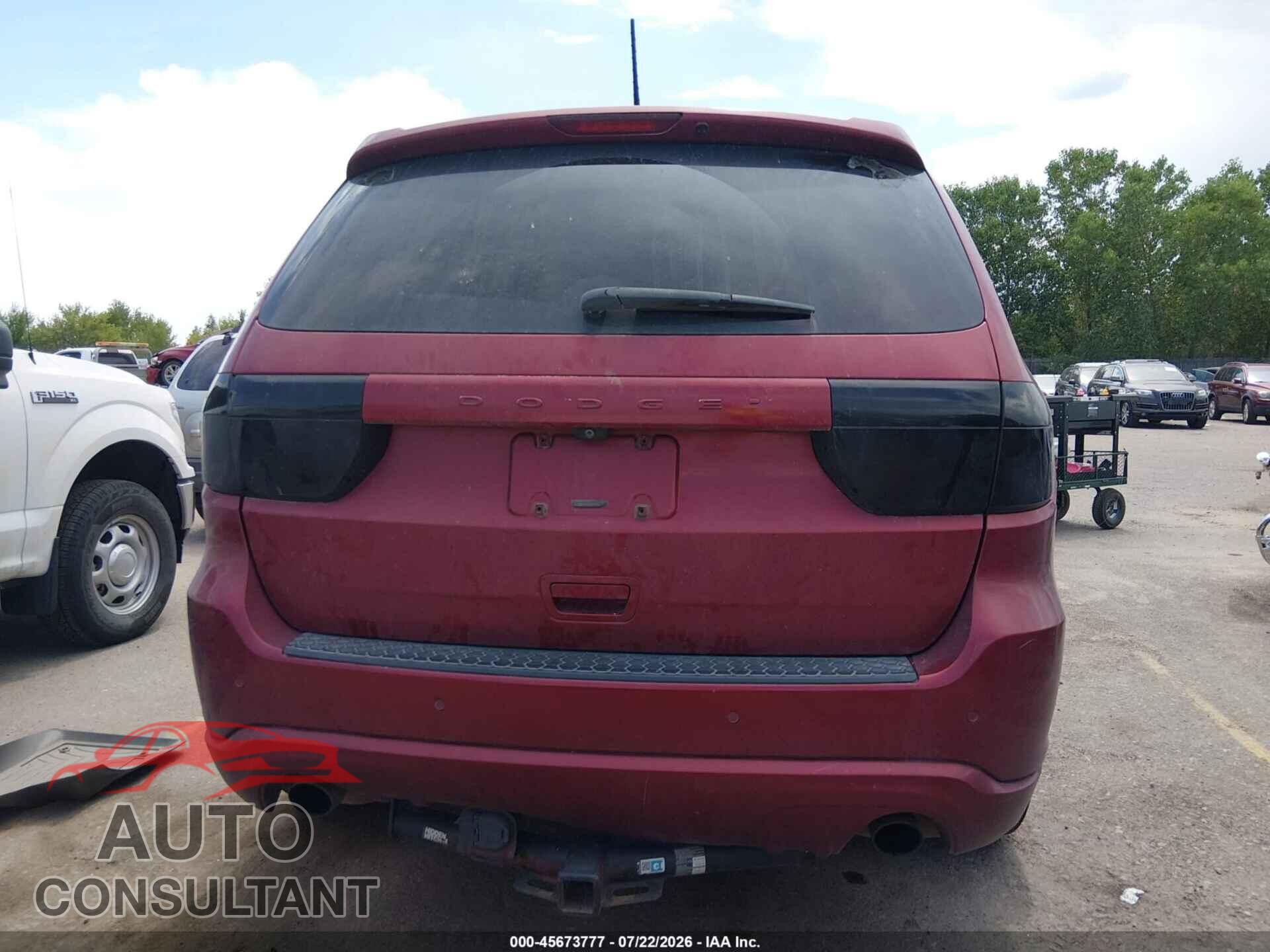DODGE DURANGO 2013 - 1C4SDJDTXDC614436
