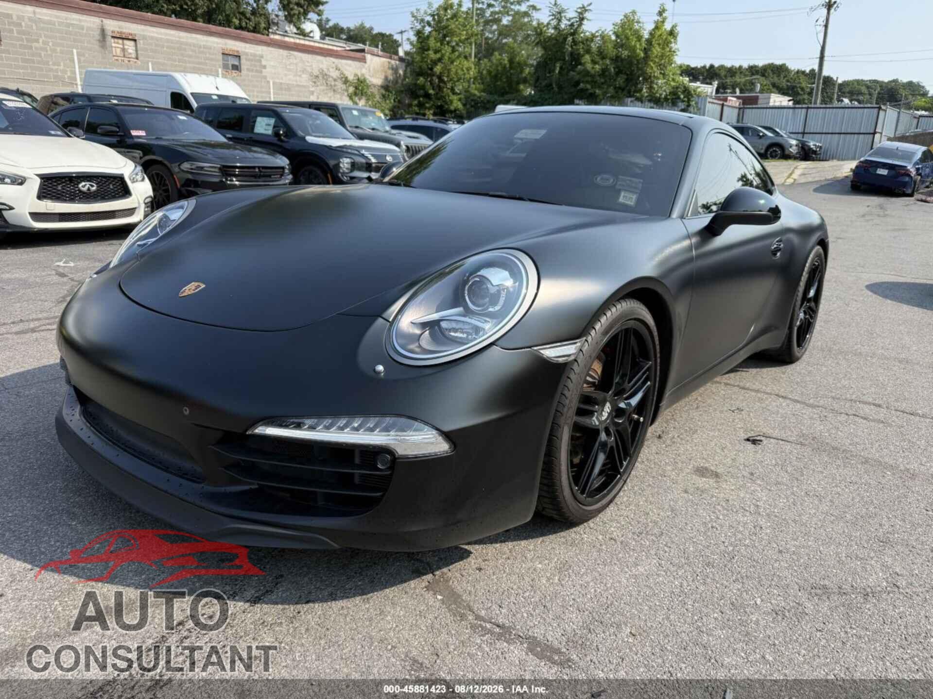 PORSCHE 911 2012 - WP0AB2A93CS120410