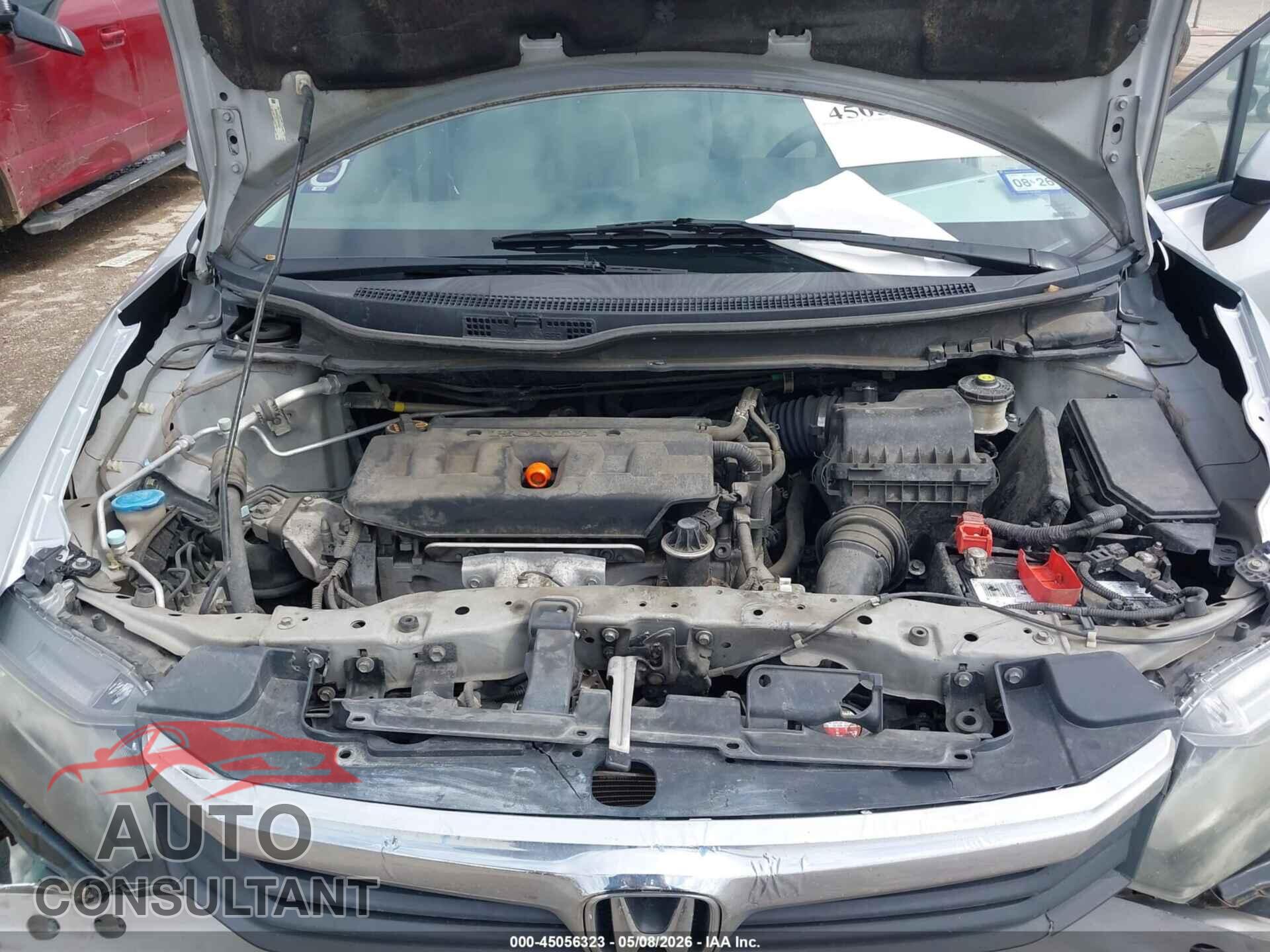 HONDA CIVIC 2012 - 2HGFB2F52CH563281