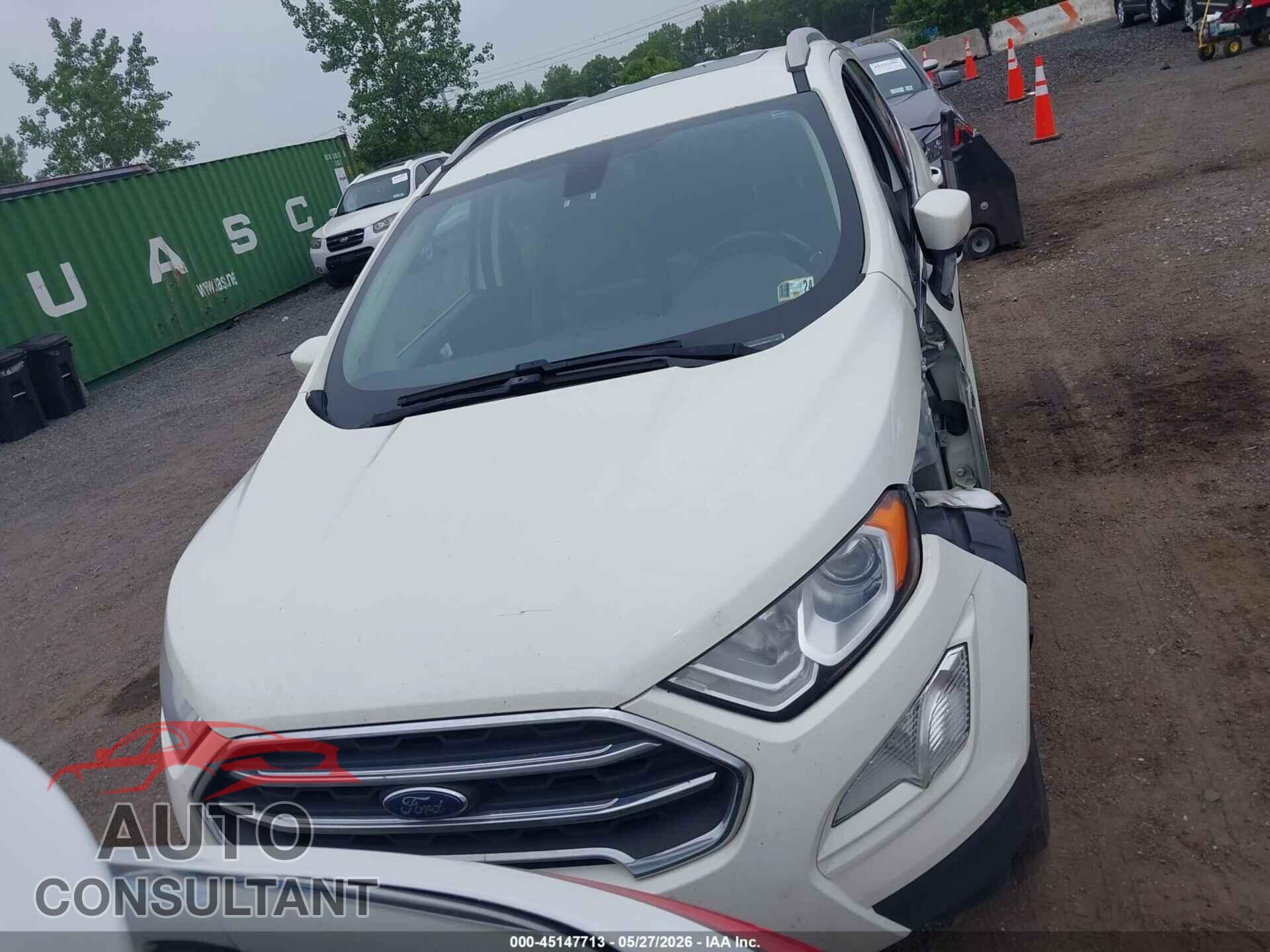 FORD ECOSPORT 2020 - MAJ6S3KL7LC338713