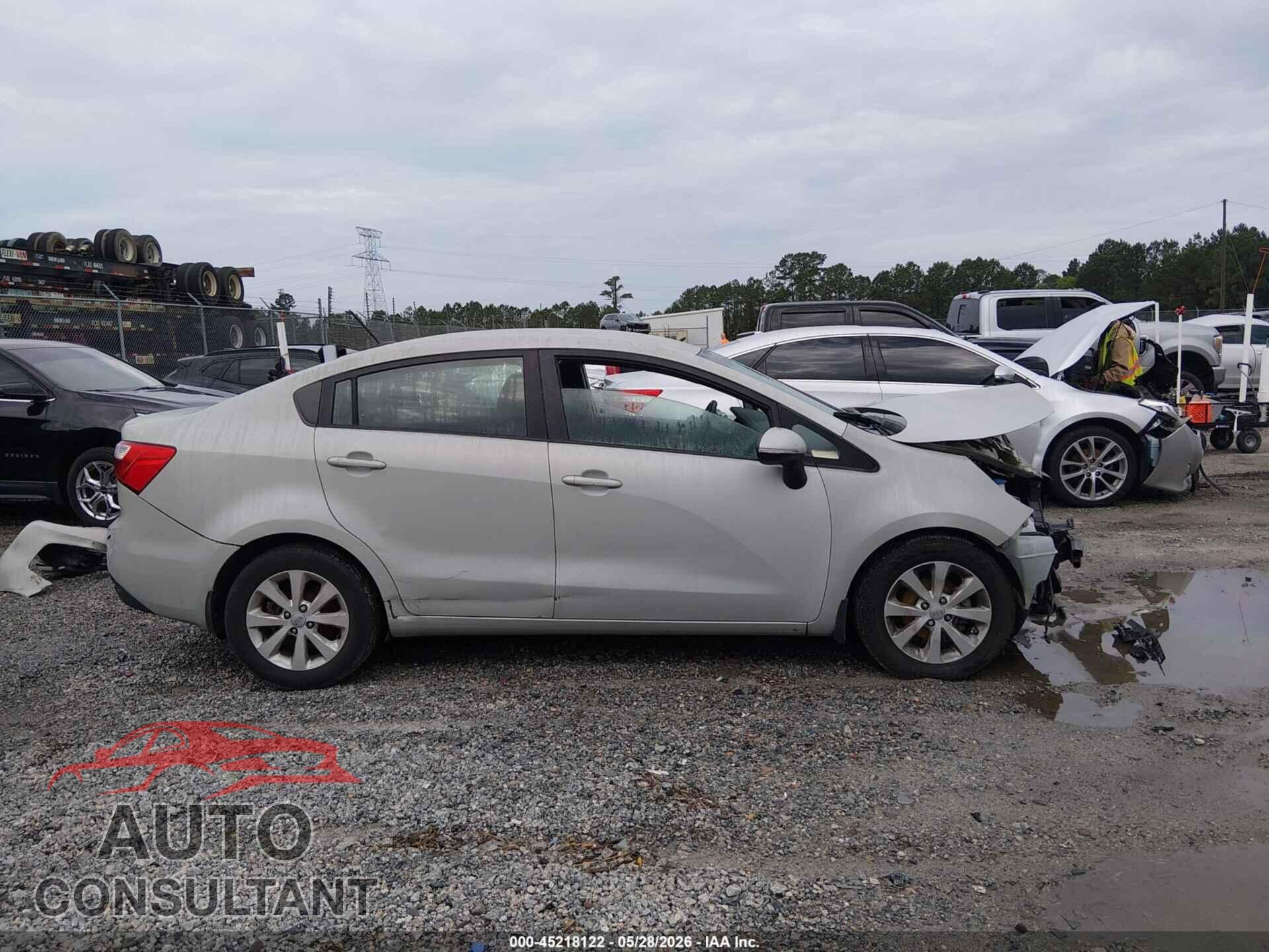 KIA RIO 2013 - KNADN4A38D6283217