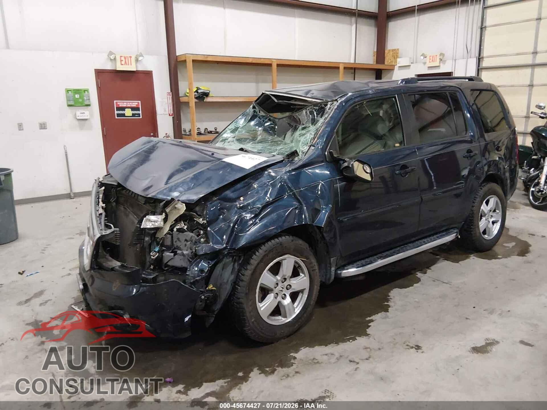 HONDA PILOT 2011 - 5FNYF3H47BB025346