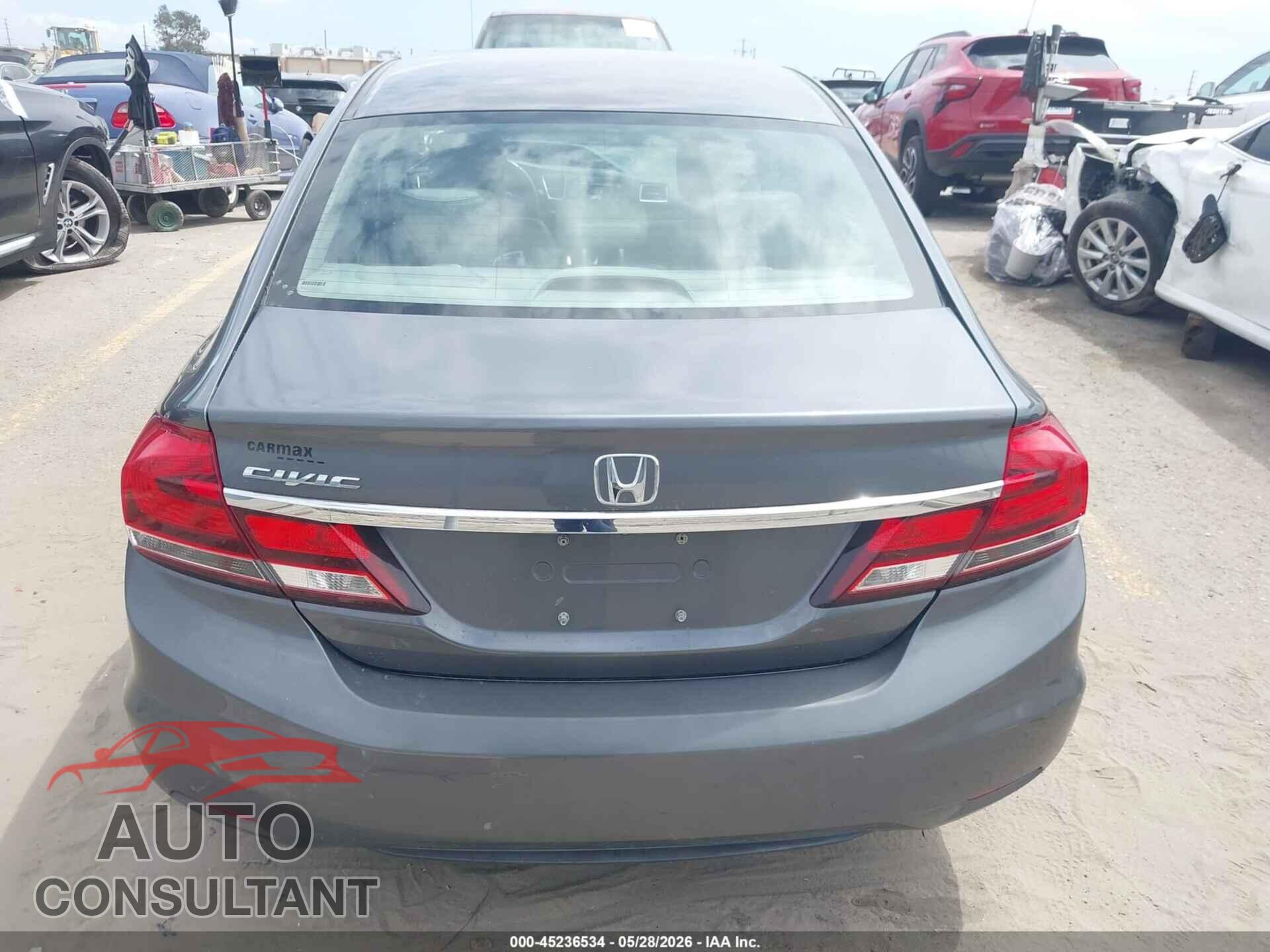 HONDA CIVIC 2013 - 19XFB2F94DE213567