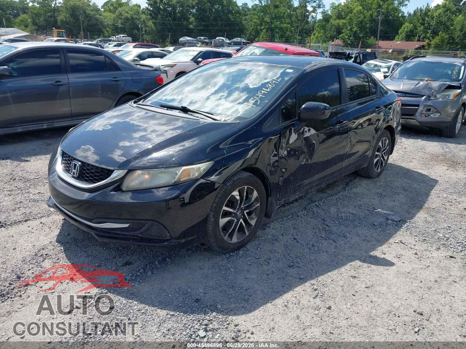 HONDA CIVIC 2014 - 19XFB2F89EE016158