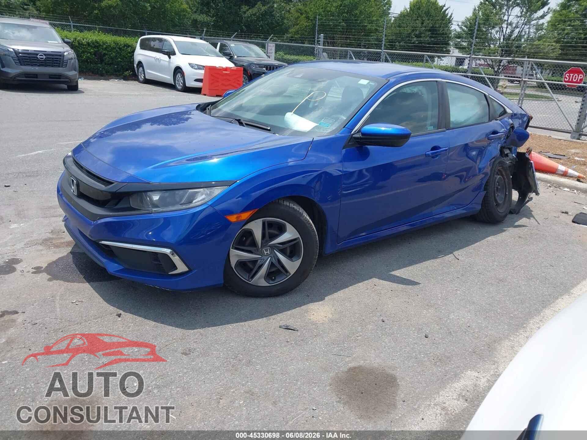HONDA CIVIC 2019 - 2HGFC2F69KH600511