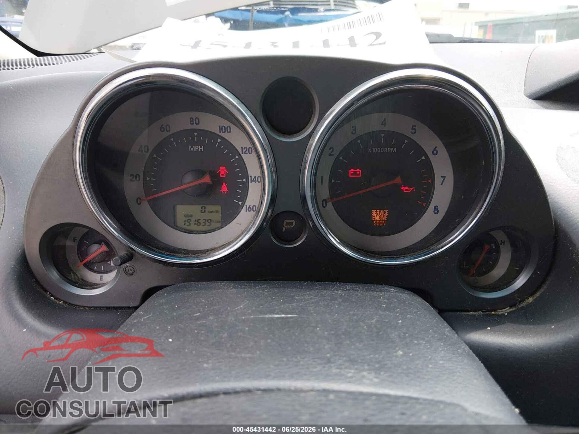 MITSUBISHI ECLIPSE 2011 - 4A31K5DF7BE017133
