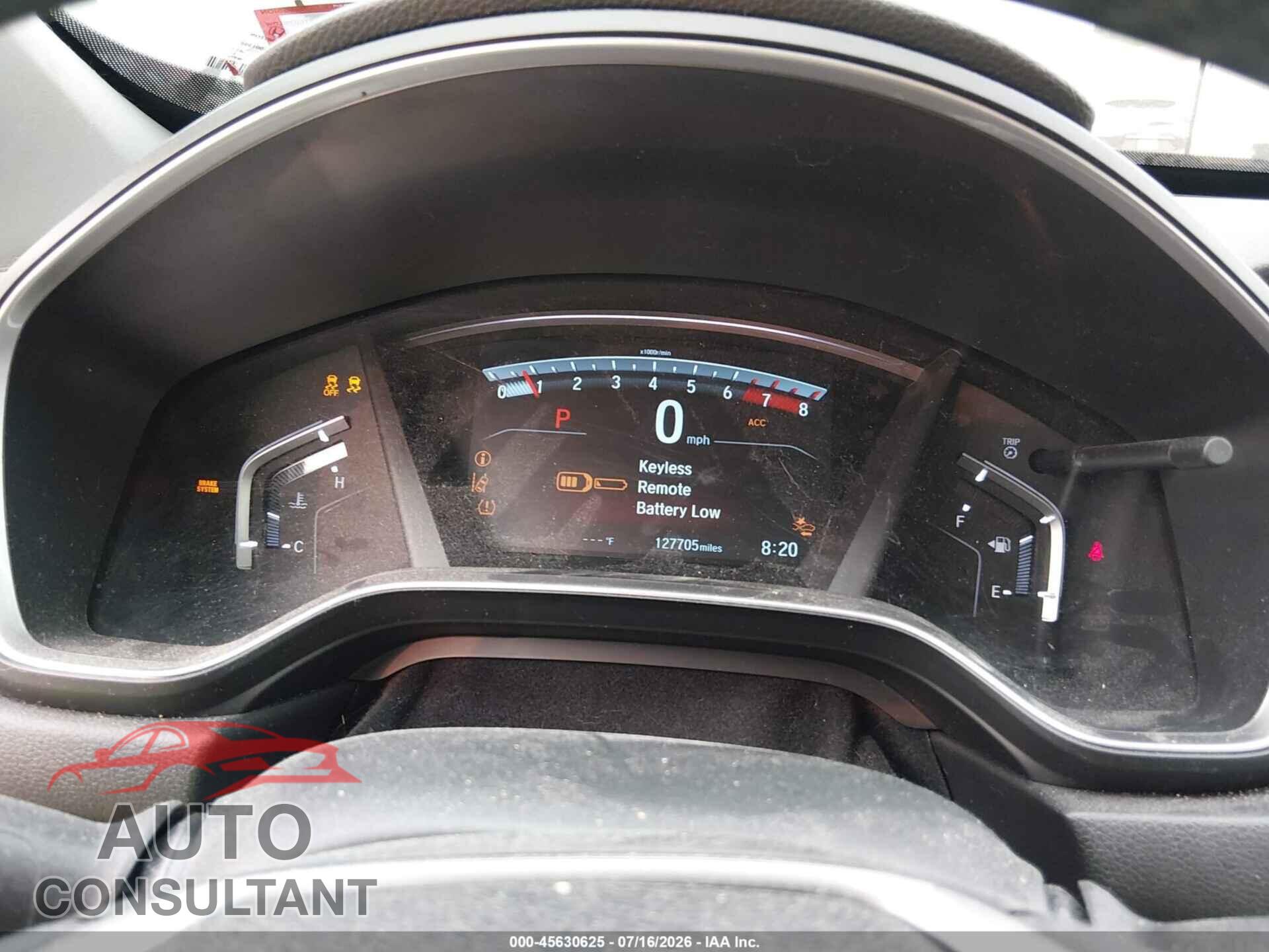 HONDA CR-V 2017 - 2HKRW2H87HH604767