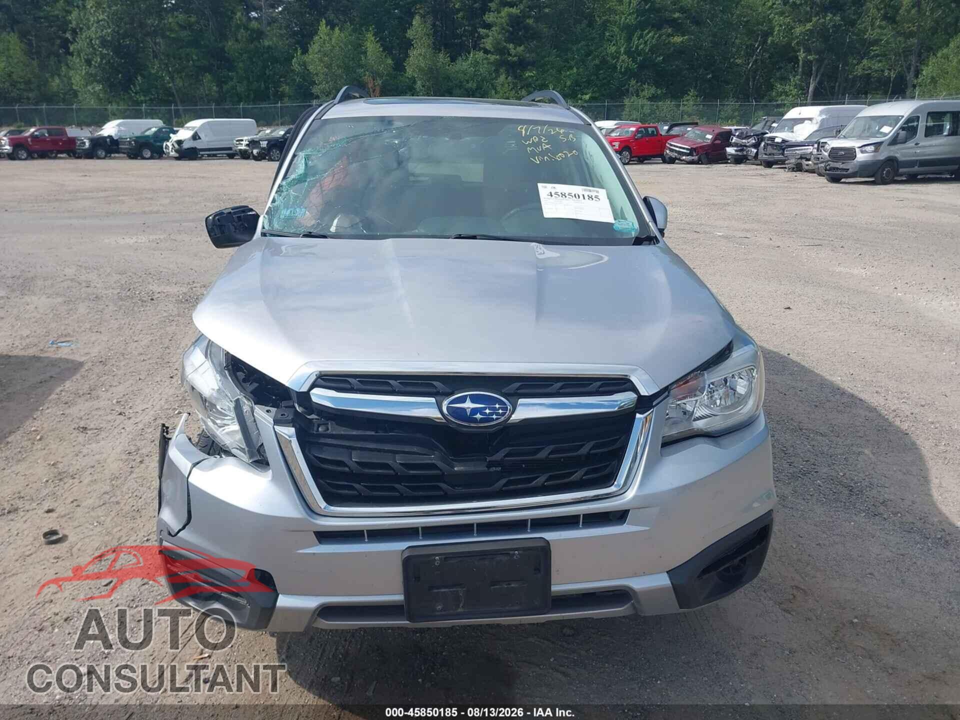 SUBARU FORESTER 2017 - JF2SJAEC6HH596020