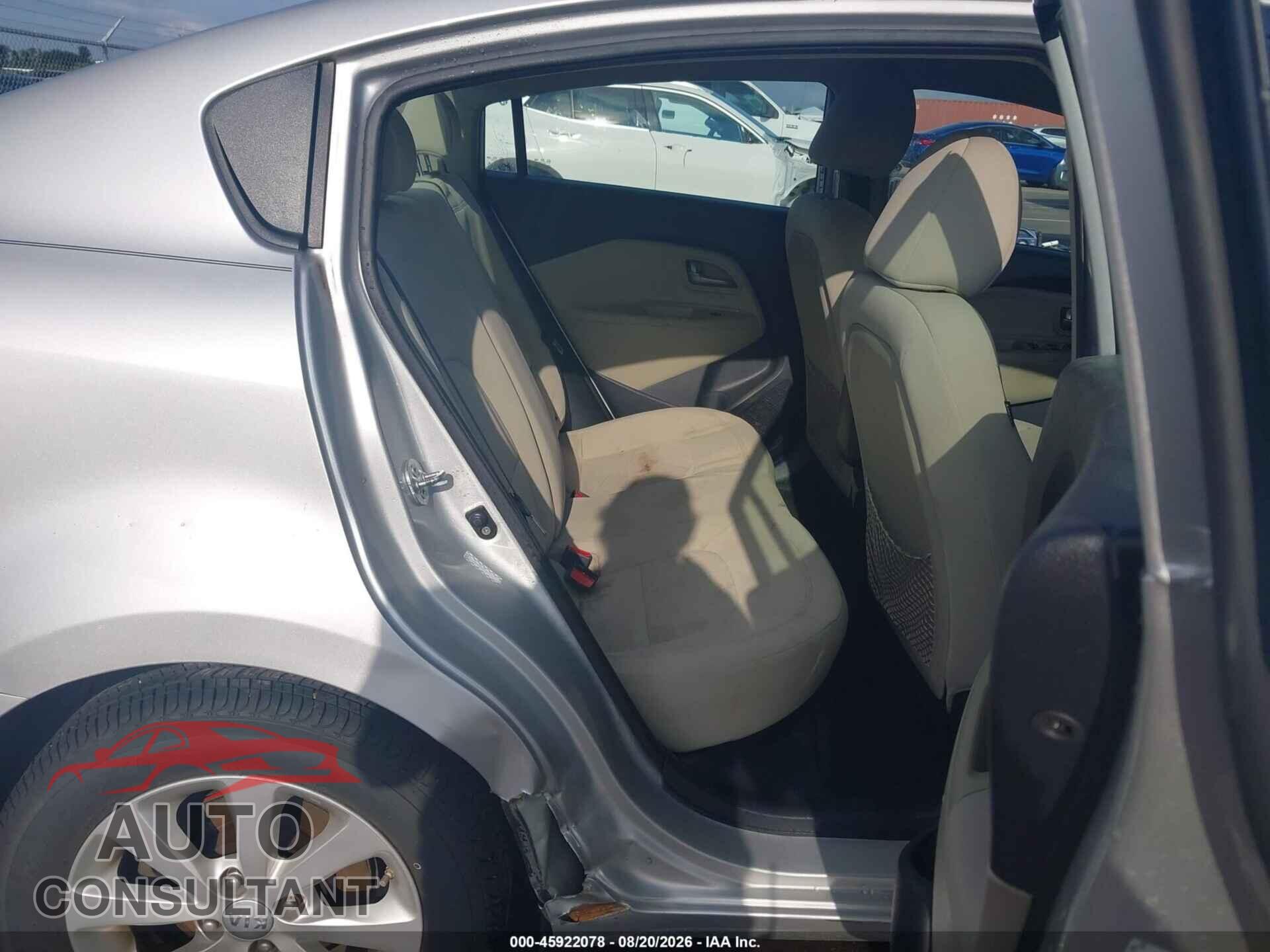KIA RIO 2013 - KNADN4A39D6196023
