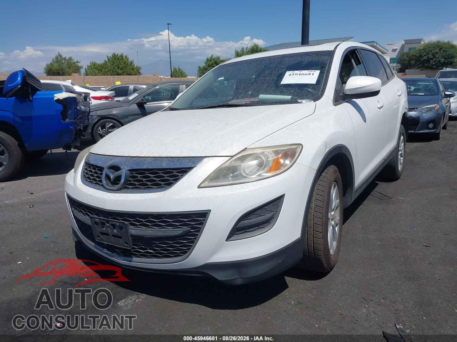 MAZDA CX-9 2012 - JM3TB2CVXC0364920