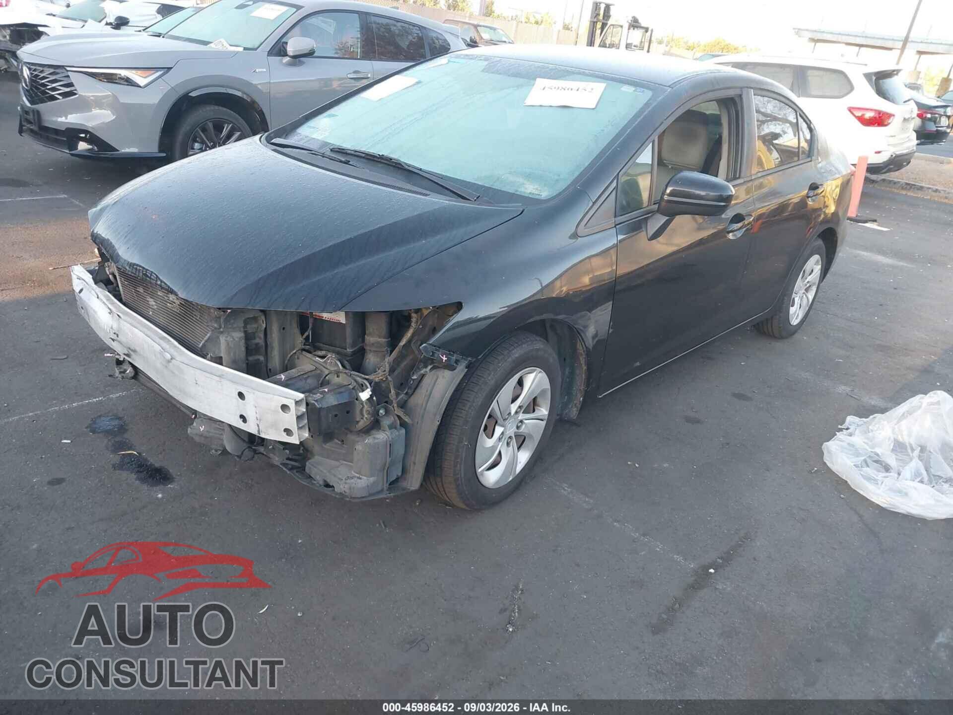 HONDA CIVIC 2015 - 19XFB2F53FE705104