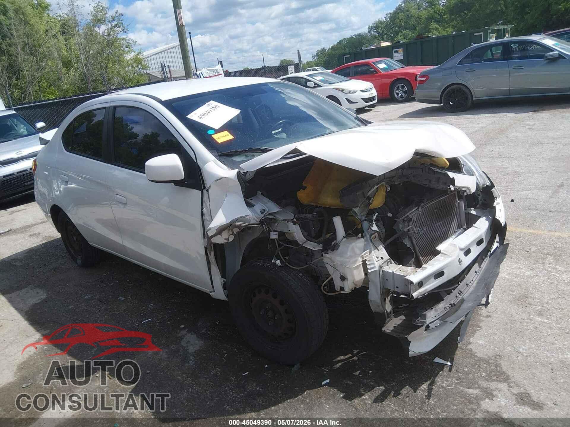 MITSUBISHI MIRAGE G4 2017 - ML32F3FJ3HHF10337