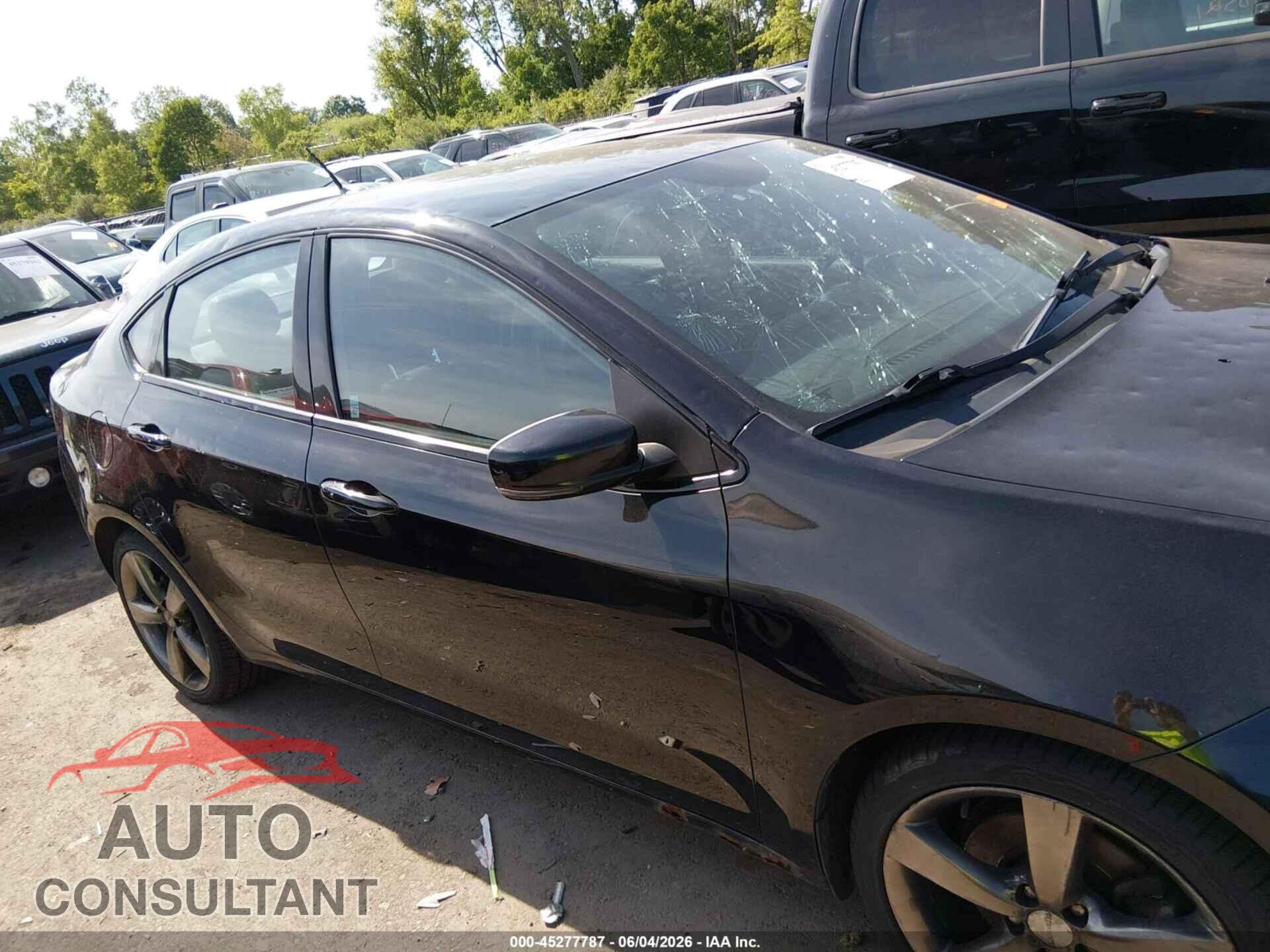DODGE DART 2014 - 1C3CDFEB3ED866651