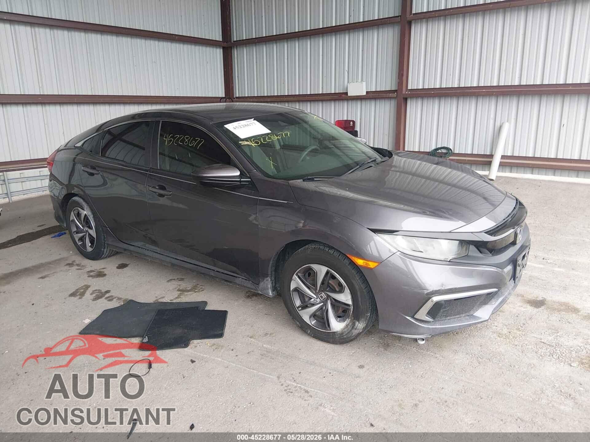 HONDA CIVIC 2020 - 19XFC2F65LE013752