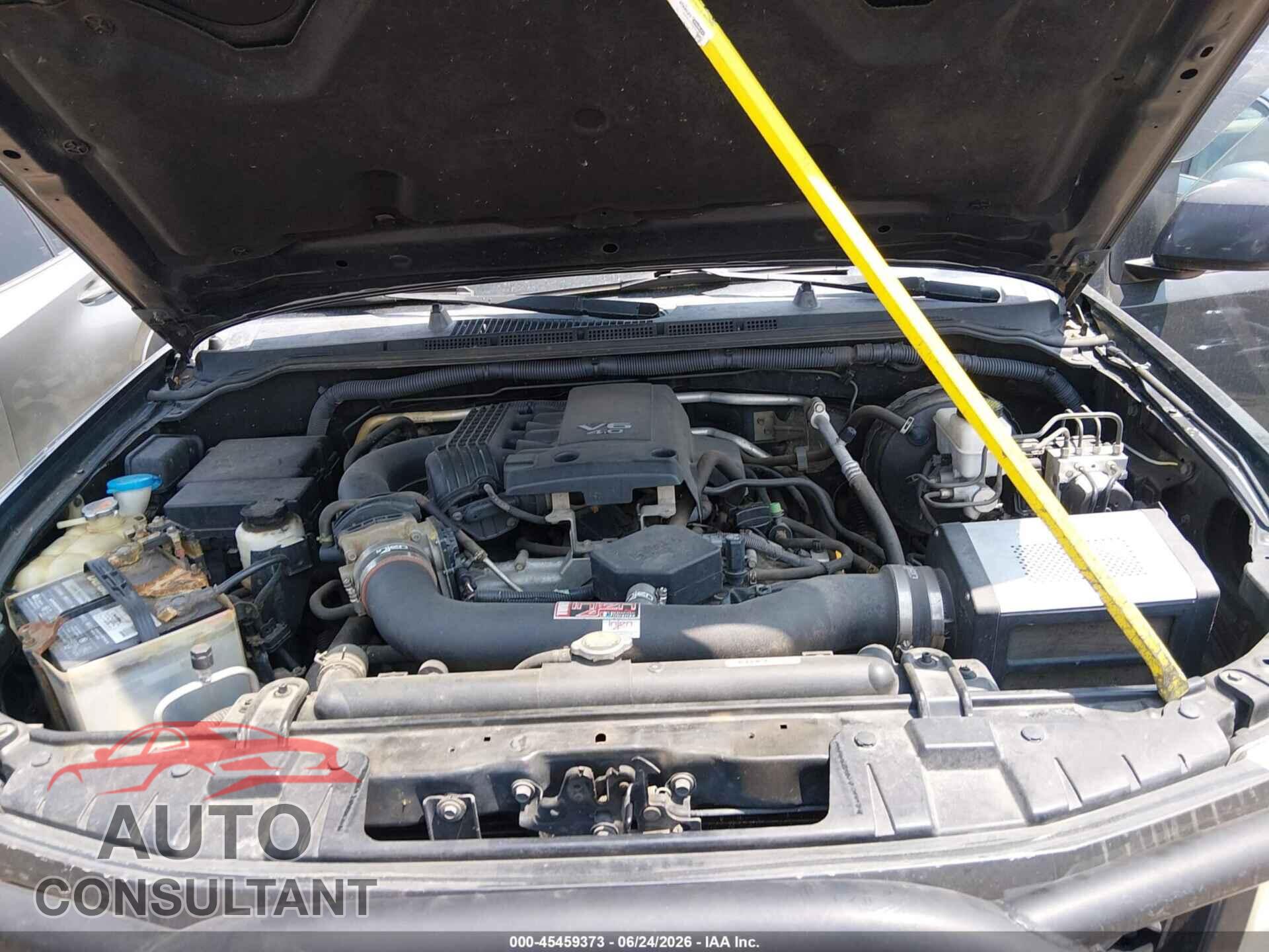 NISSAN FRONTIER 2012 - 1N6AD0EV8CC459774